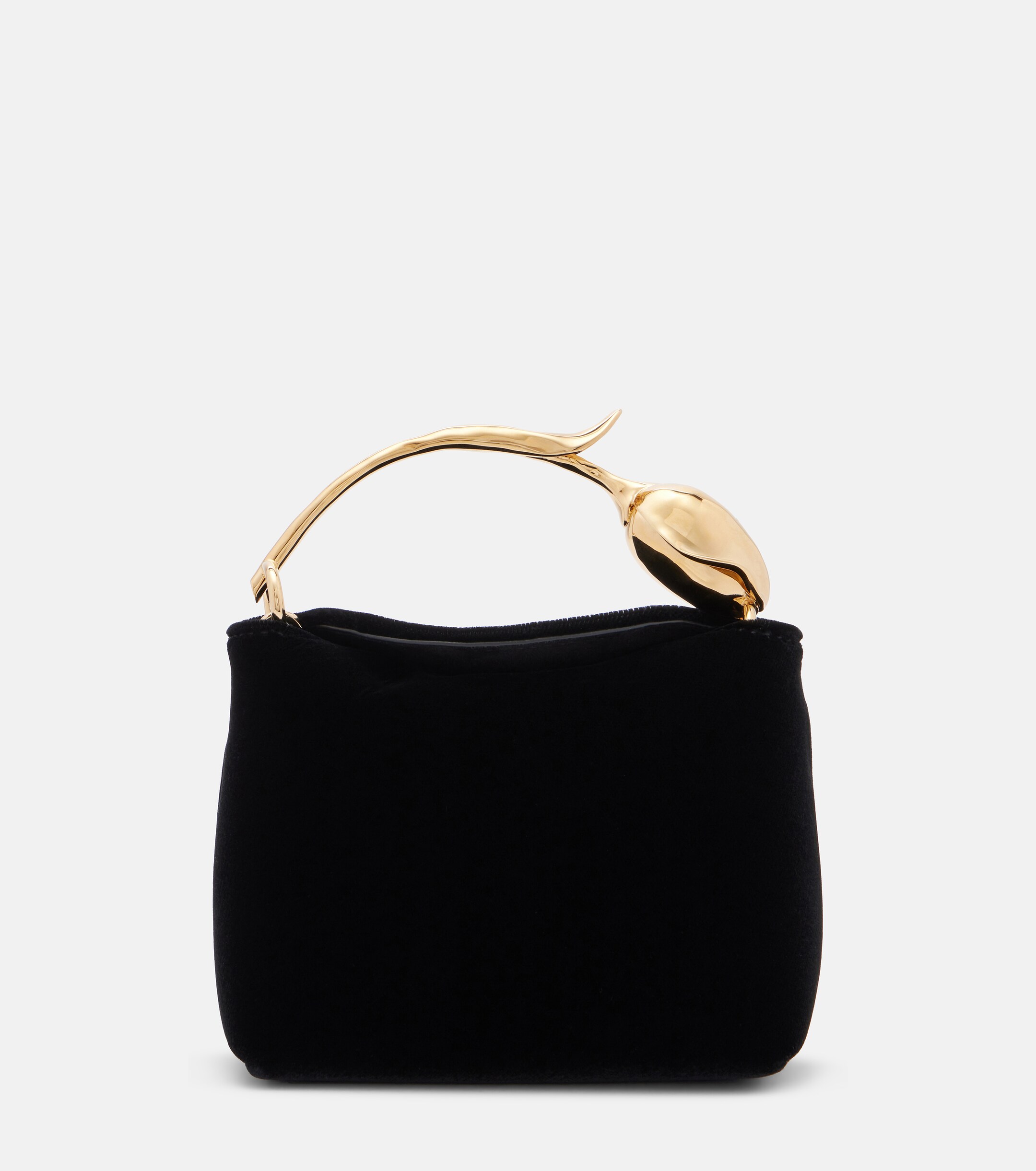 Erdem Bloom Micro velvet top-handle bag