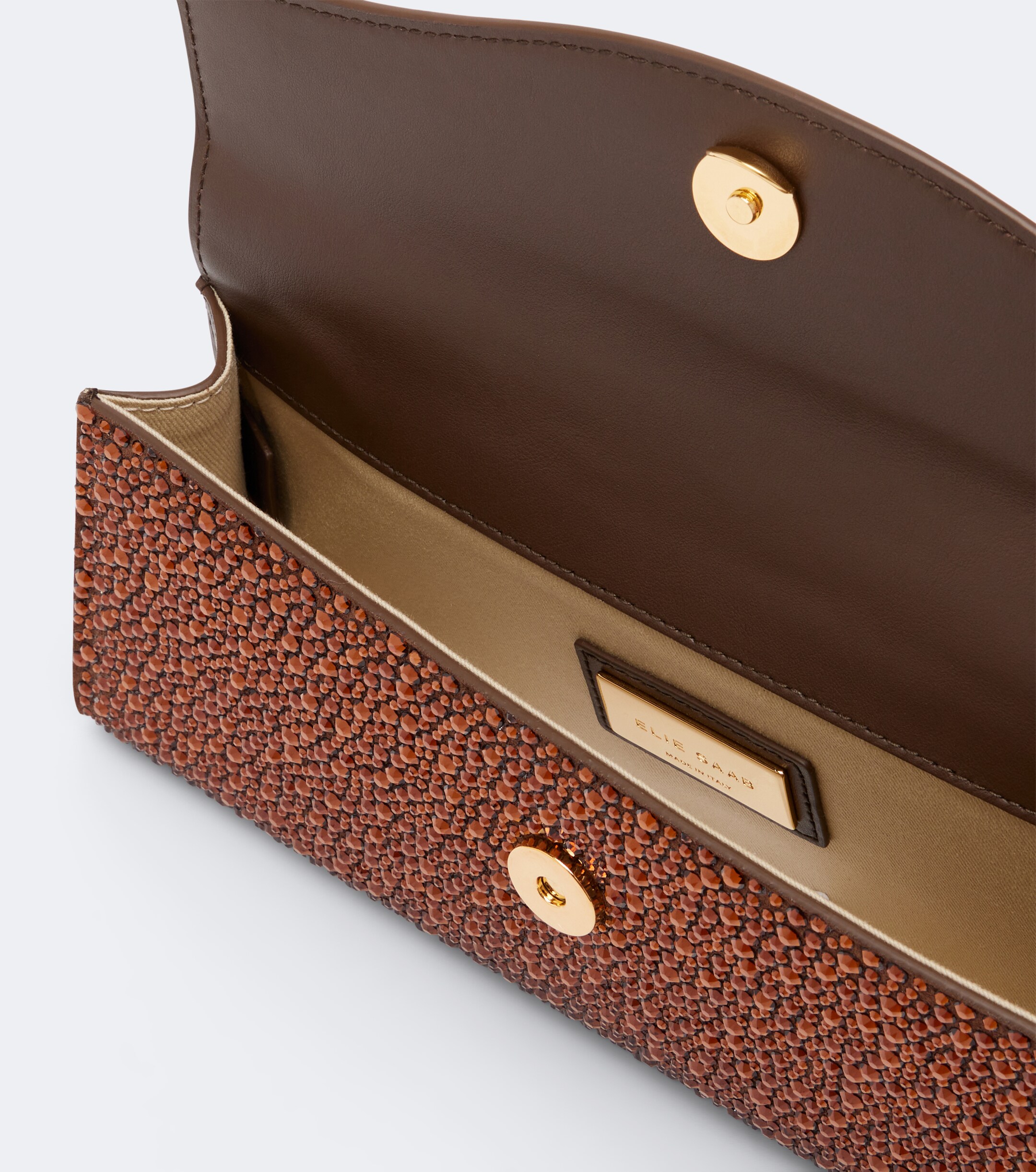 Elie Saab Crystal-embellished clutch