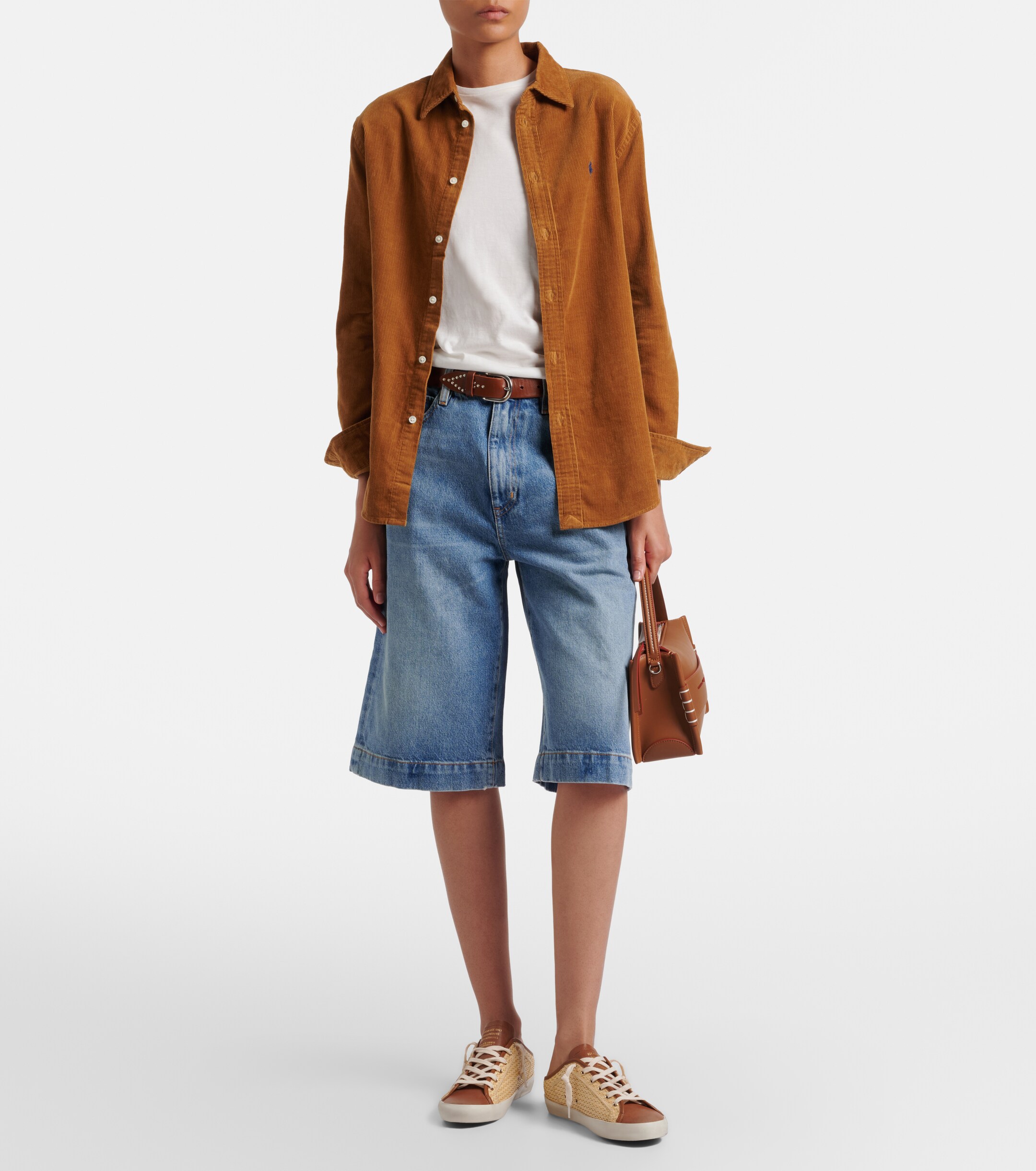 Golden Goose Golden Goose Super-Star raffia and leather mules