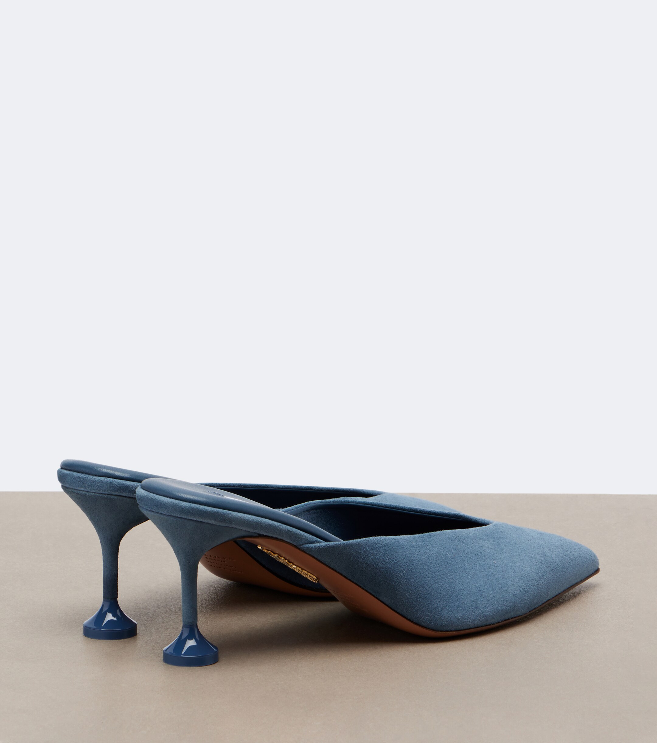 AQUAZZURA Aquazzura Bisous suede mule