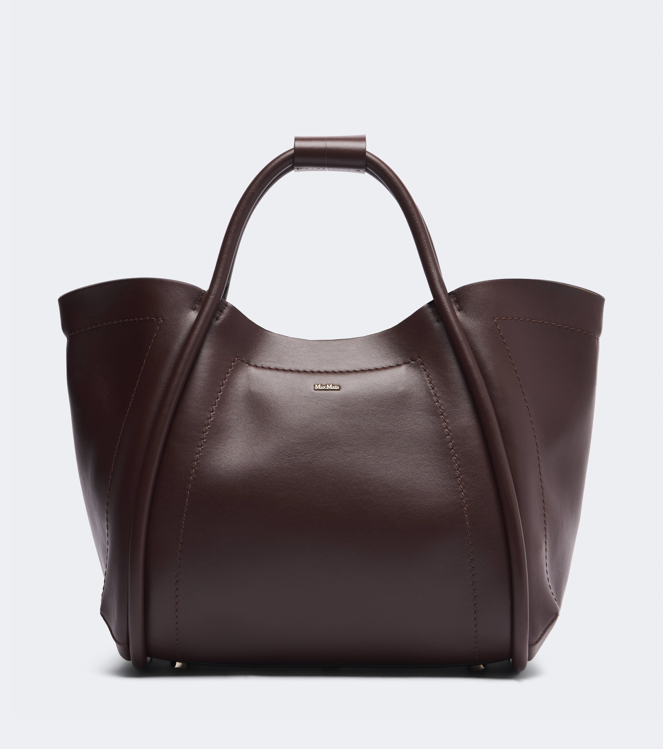 Max Mara Medium leather top-handle bag