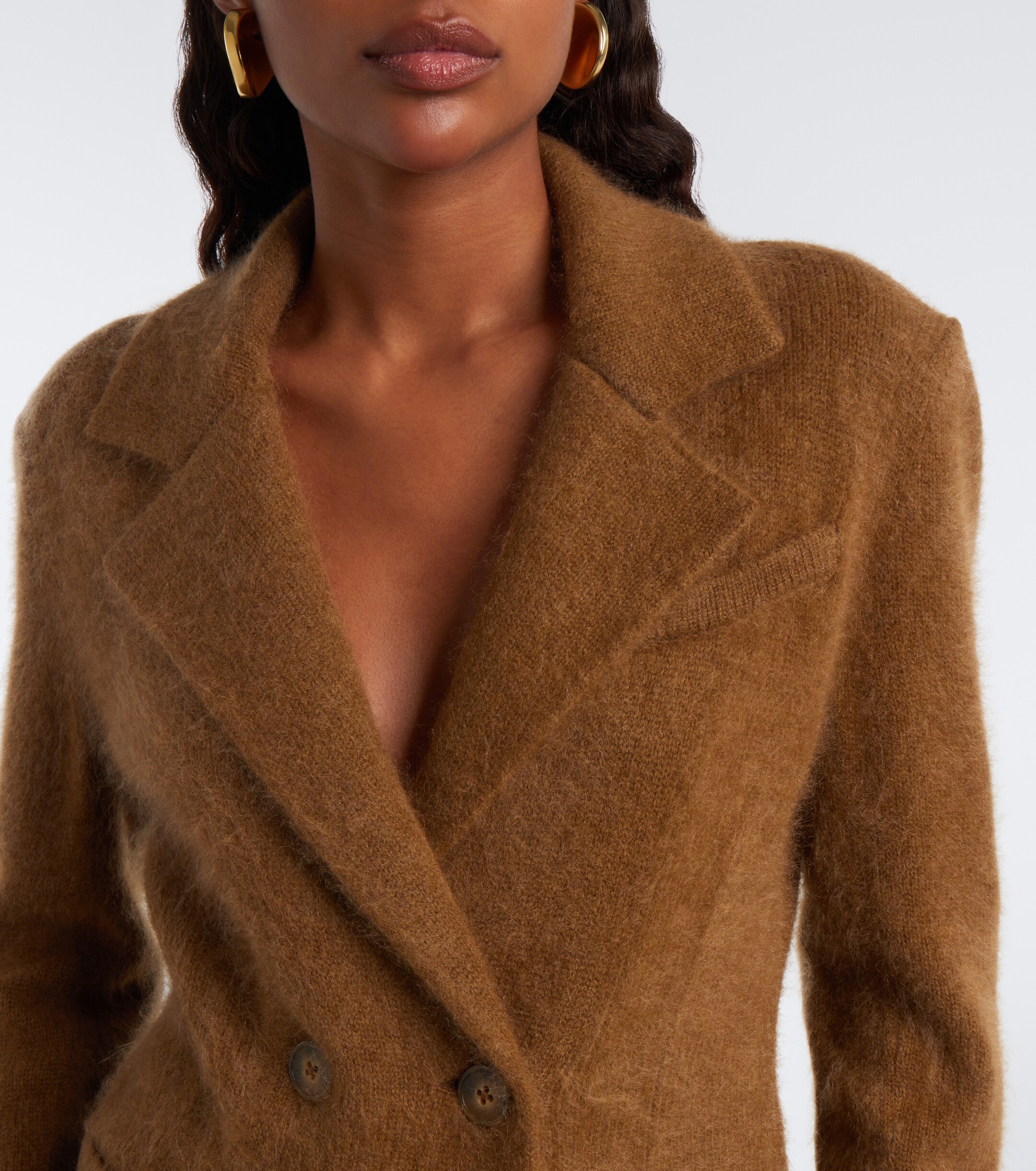 Dorothee Schumacher Dorothee Schumacher Fluffy Statements wool-blend blazer