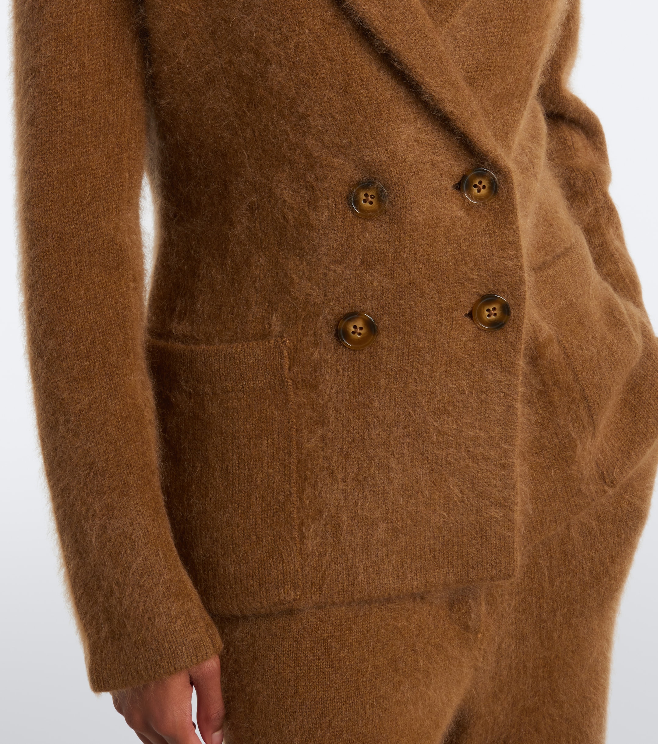 Dorothee Schumacher Dorothee Schumacher Fluffy Statements wool-blend blazer