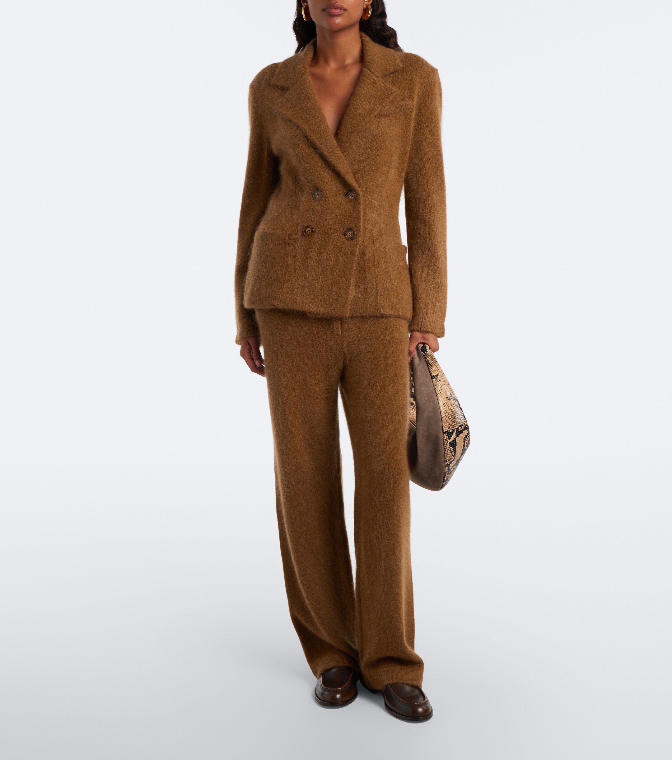 Dorothee Schumacher Dorothee Schumacher Fluffy Statements wool-blend blazer