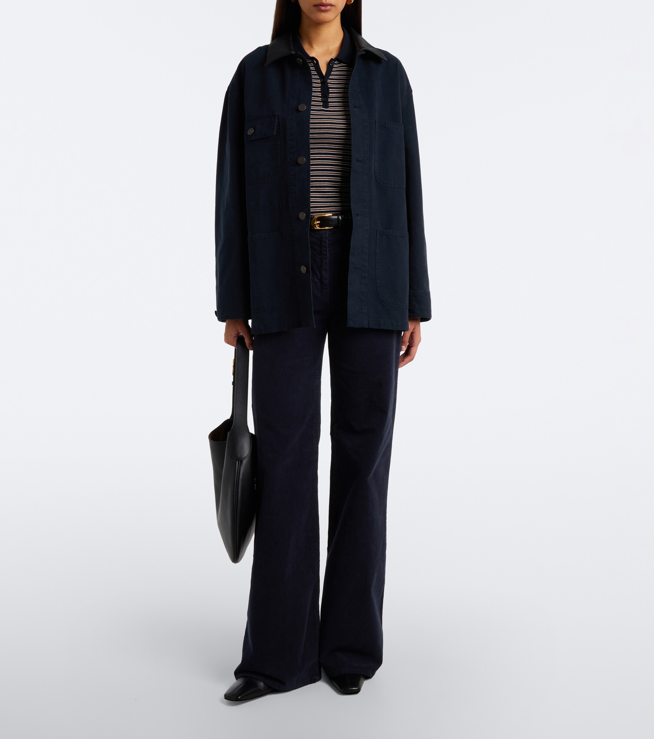 Nili Lotan Nili Lotan Florence cotton-blend corduroy wide-leg pants