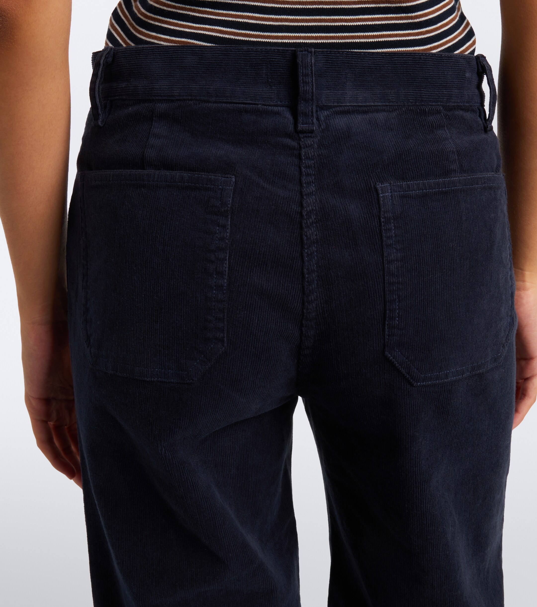 Nili Lotan Nili Lotan Florence cotton-blend corduroy wide-leg pants