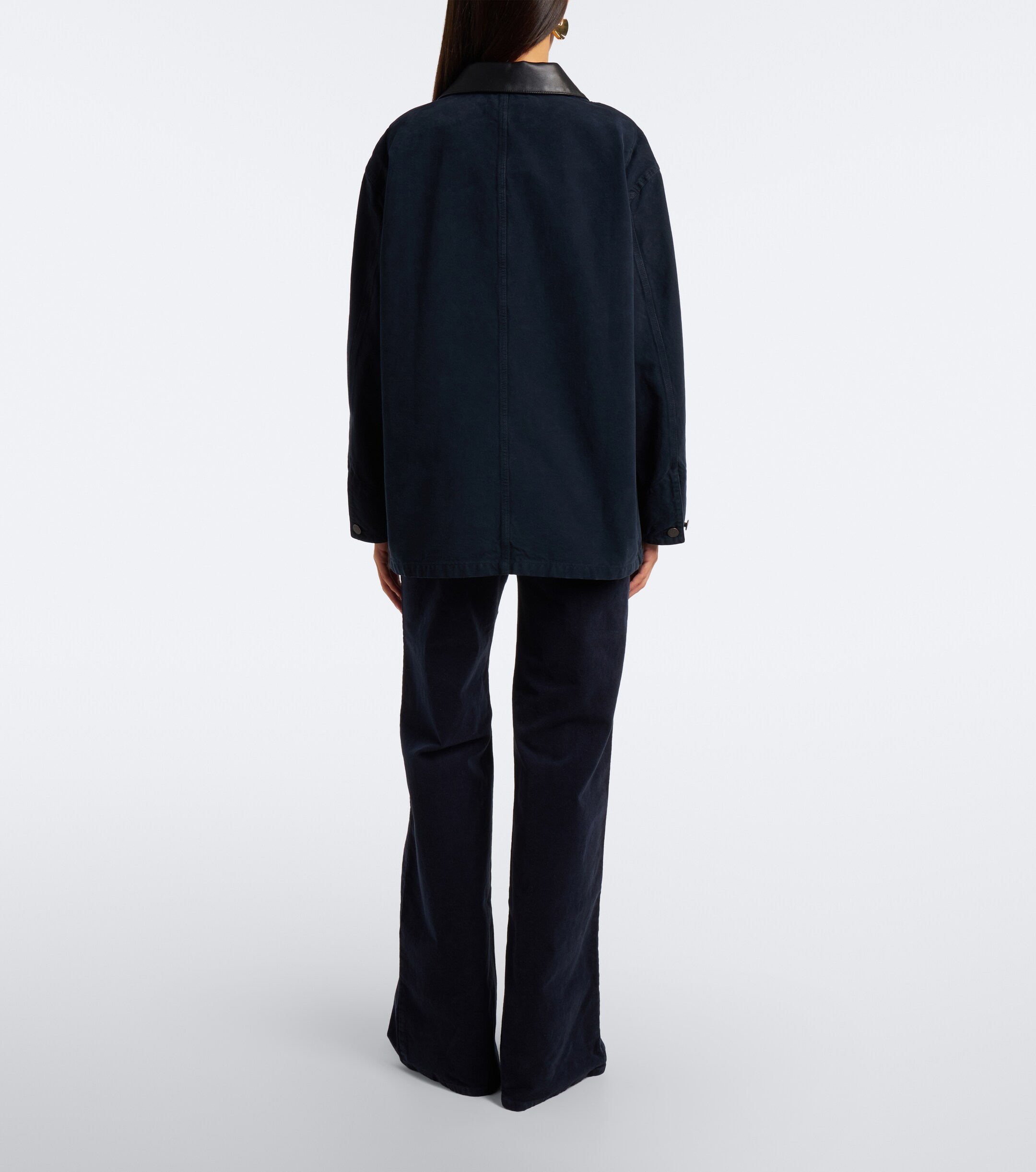 Nili Lotan Nili Lotan Florence cotton-blend corduroy wide-leg pants
