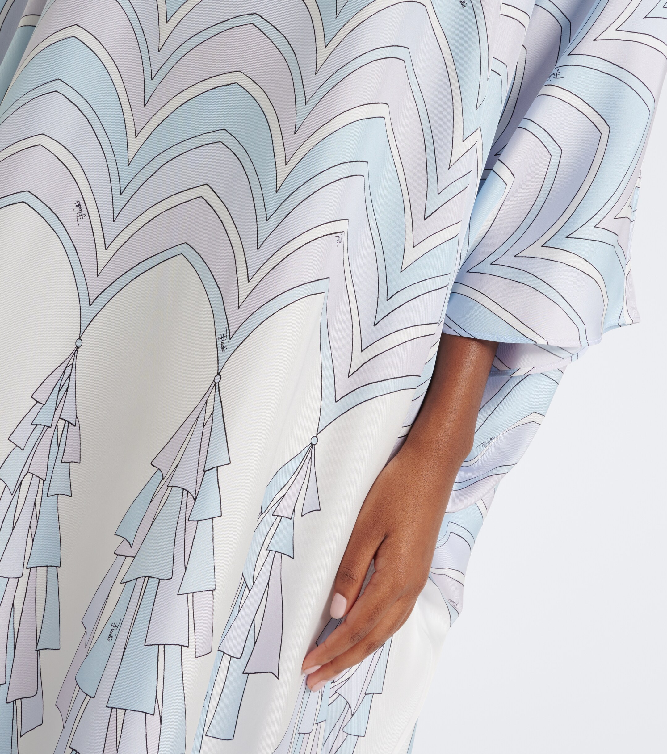 Pucci Pucci Baiadera silk twill kaftan