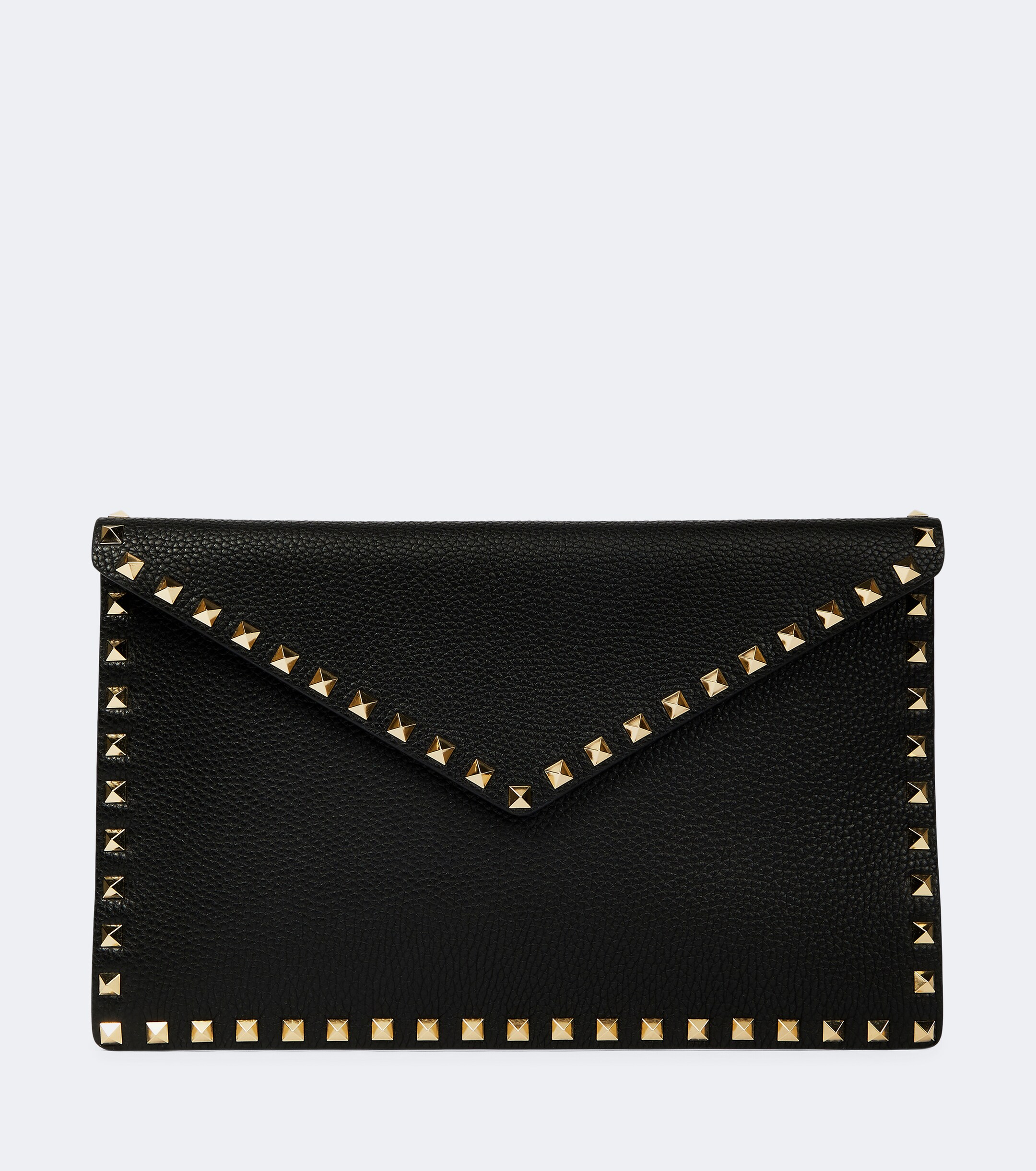 Valentino Garavani Rockstud leather clutch