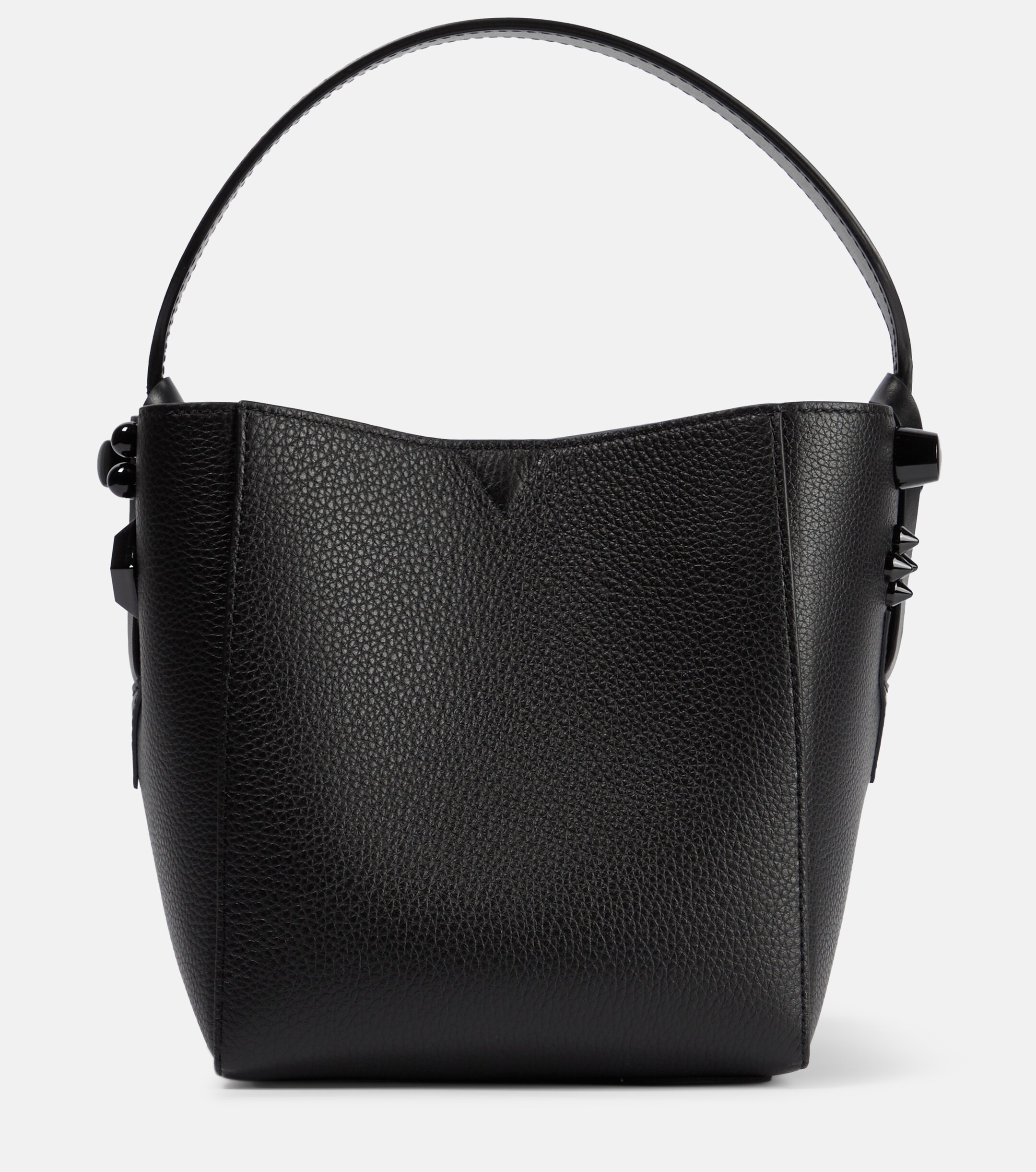 CHRISTIAN LOUBOUTIN Cabachic Mini leather bucket bag