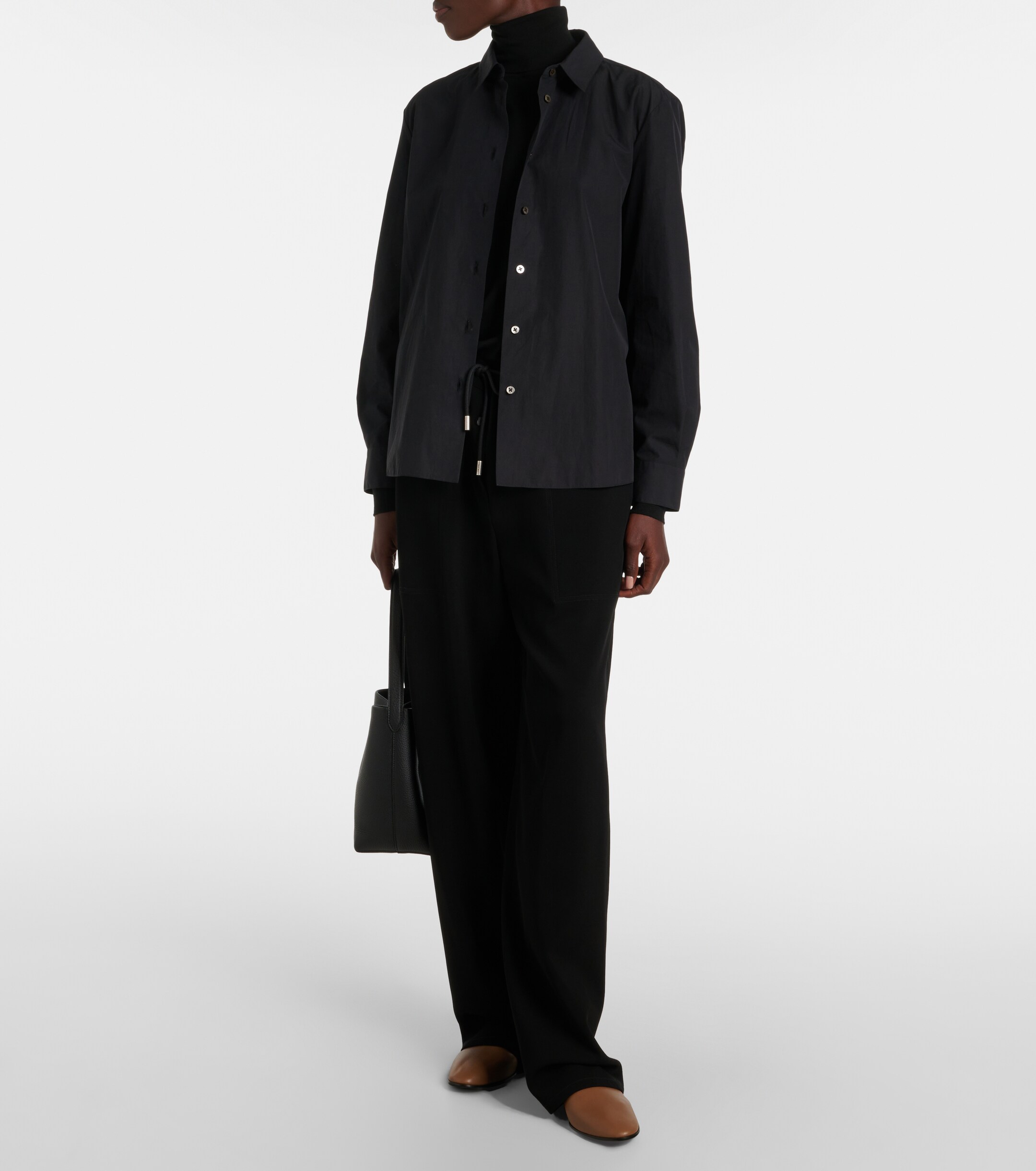 The Row Awar 25 leather ankle boots