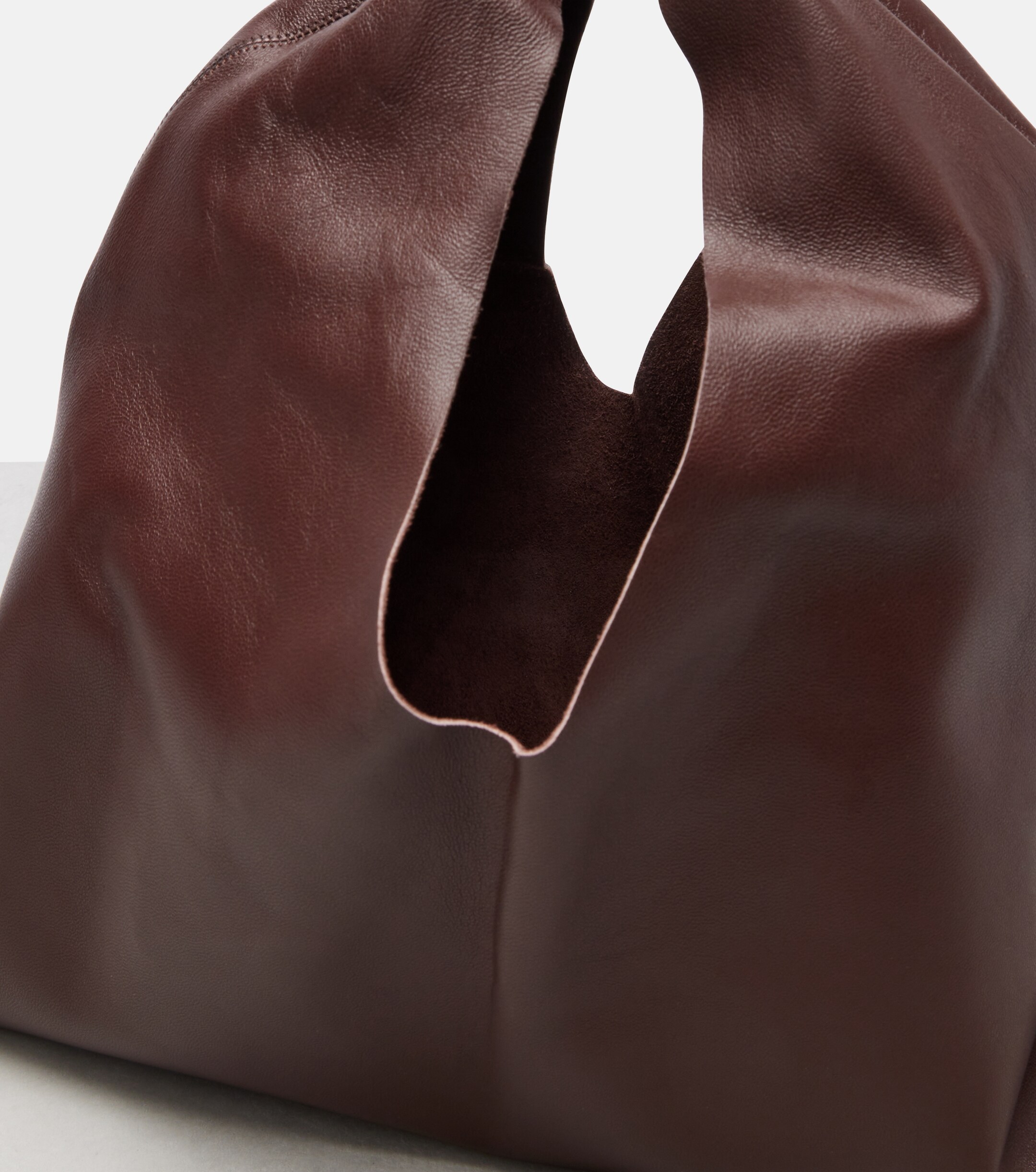 The Row Bindle Small leather top-handle bag