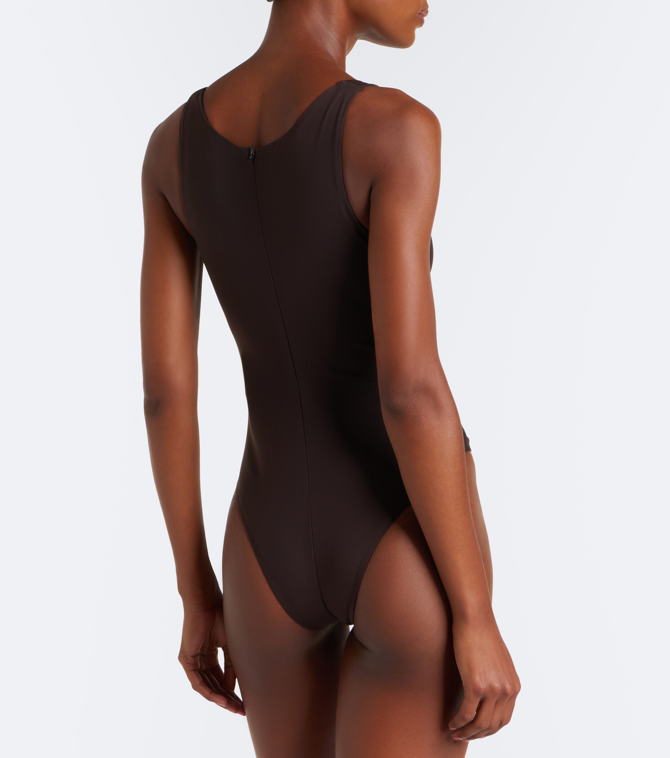 Alex Perry Alex Perry Gathered mesh bodysuit