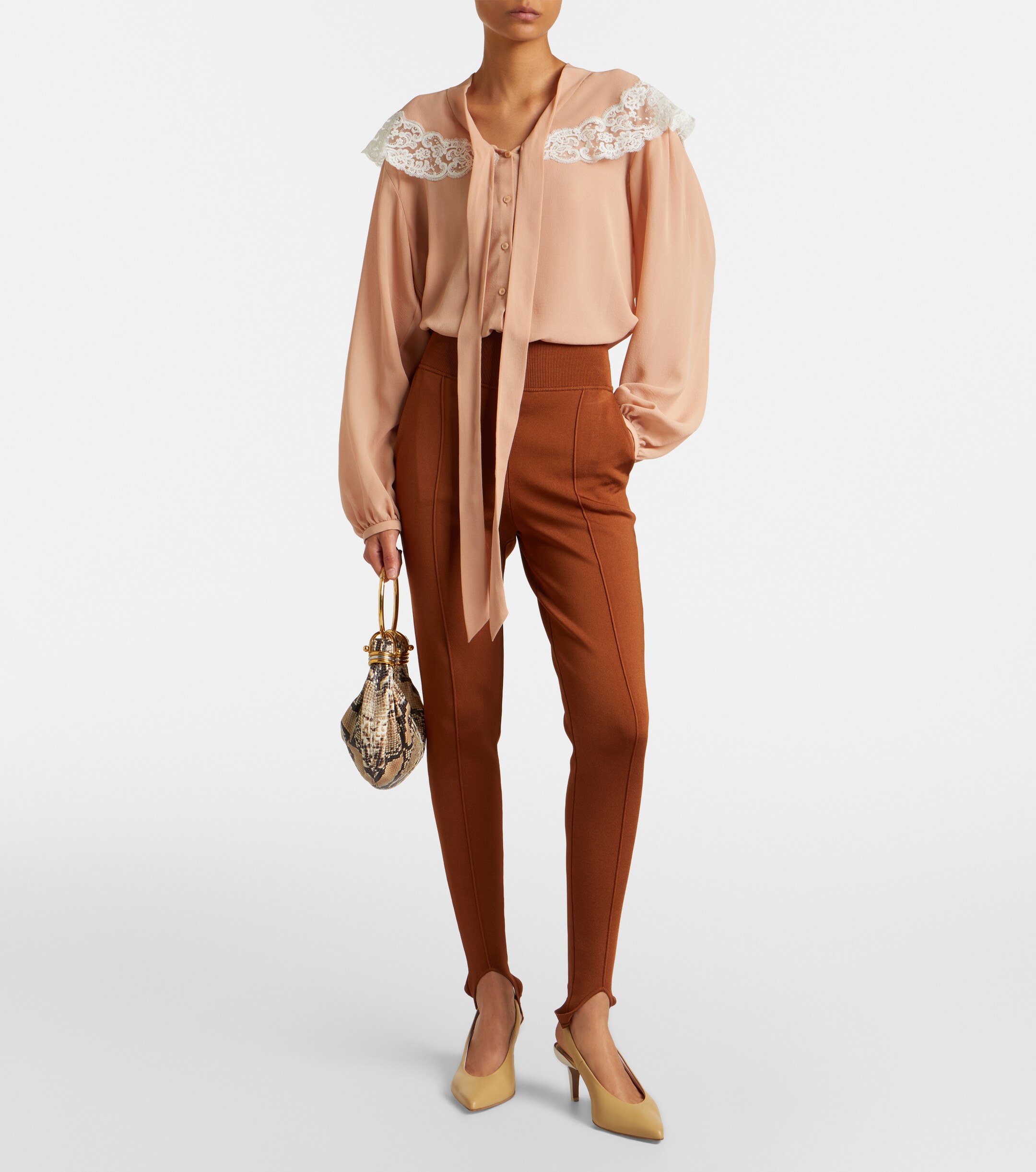 Chloé Bracelet Small leather top-handle bag