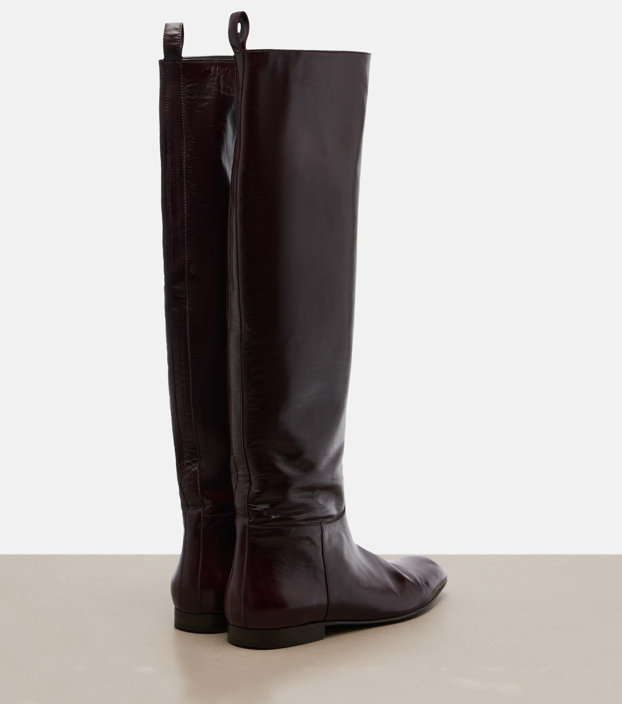 KHAITE Khaite Colt leather knee-high boots
