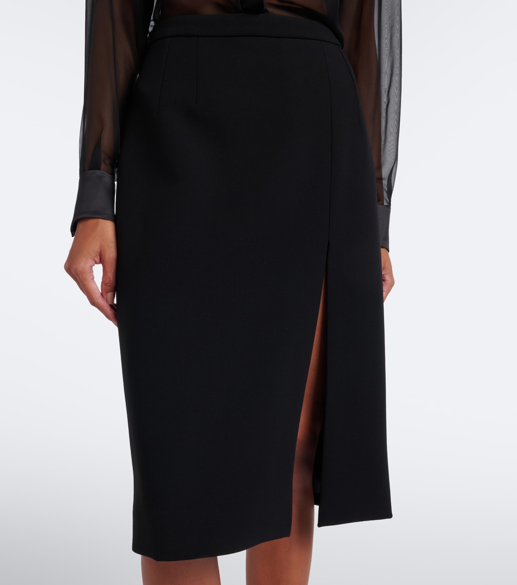 Dolce&Gabbana Dolce & Gabbana Wool-blend pencil skirt