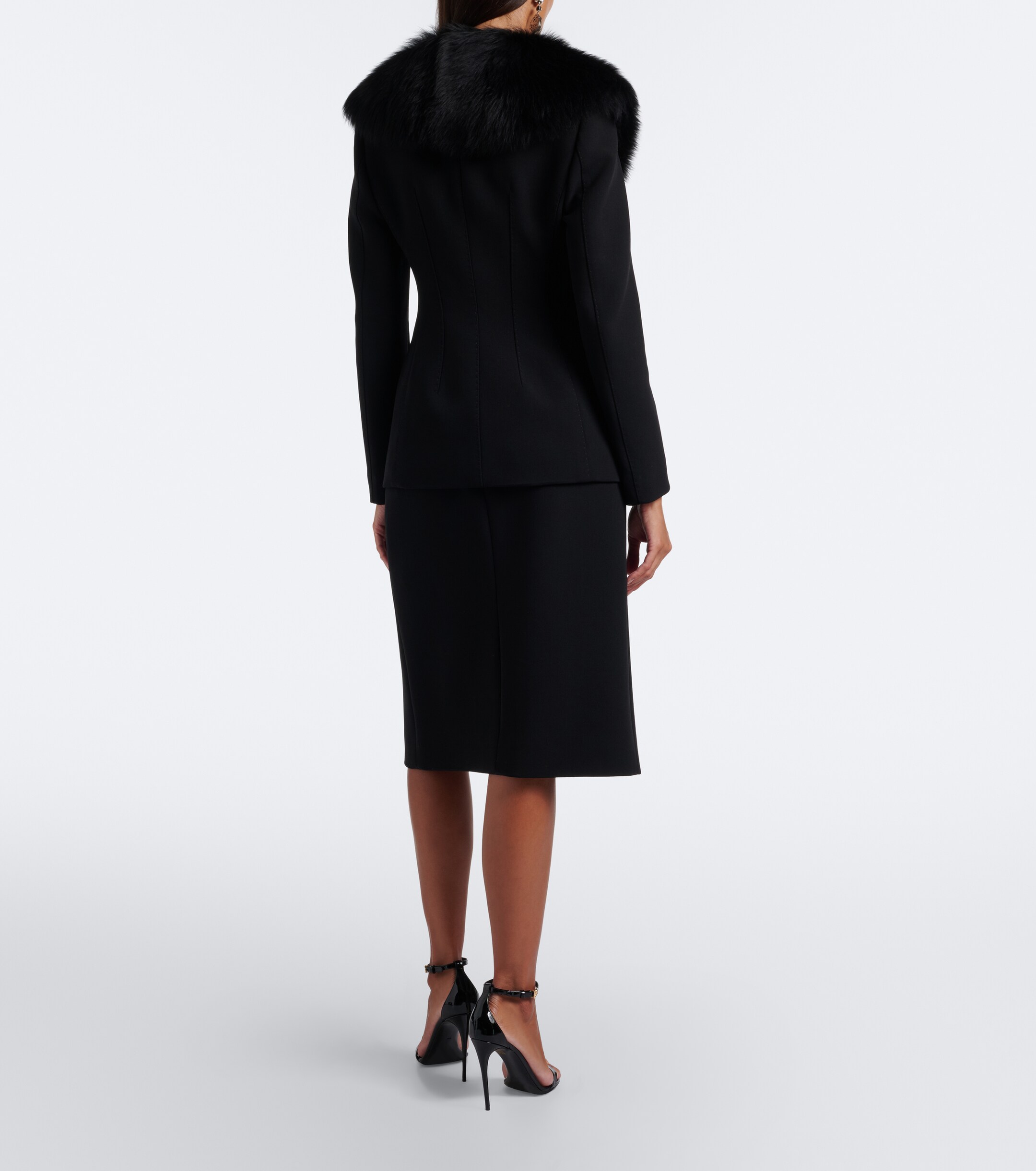 Dolce&Gabbana Dolce & Gabbana Wool-blend pencil skirt