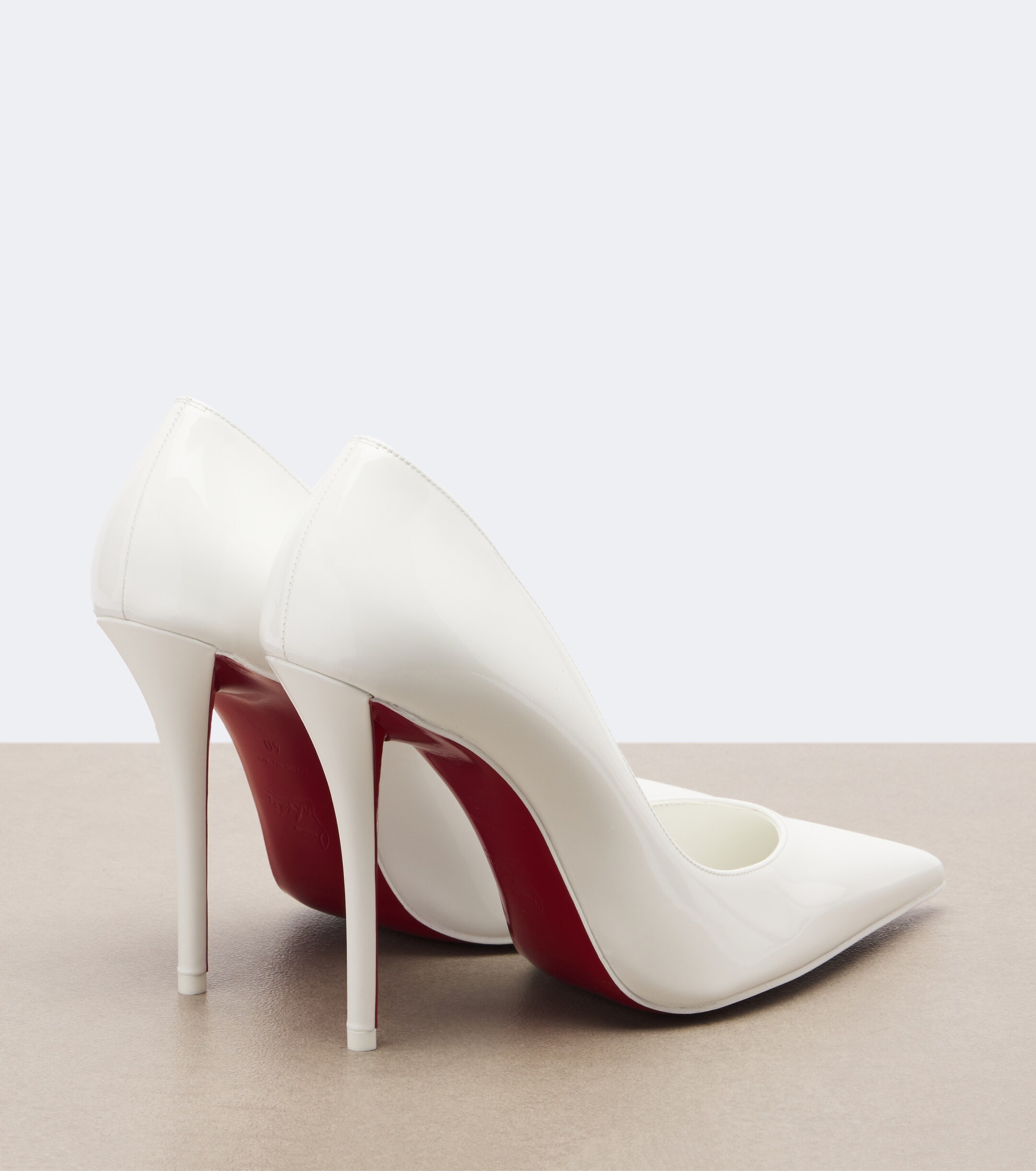 CHRISTIAN LOUBOUTIN Christian Louboutin Miss Z patent leather pumps