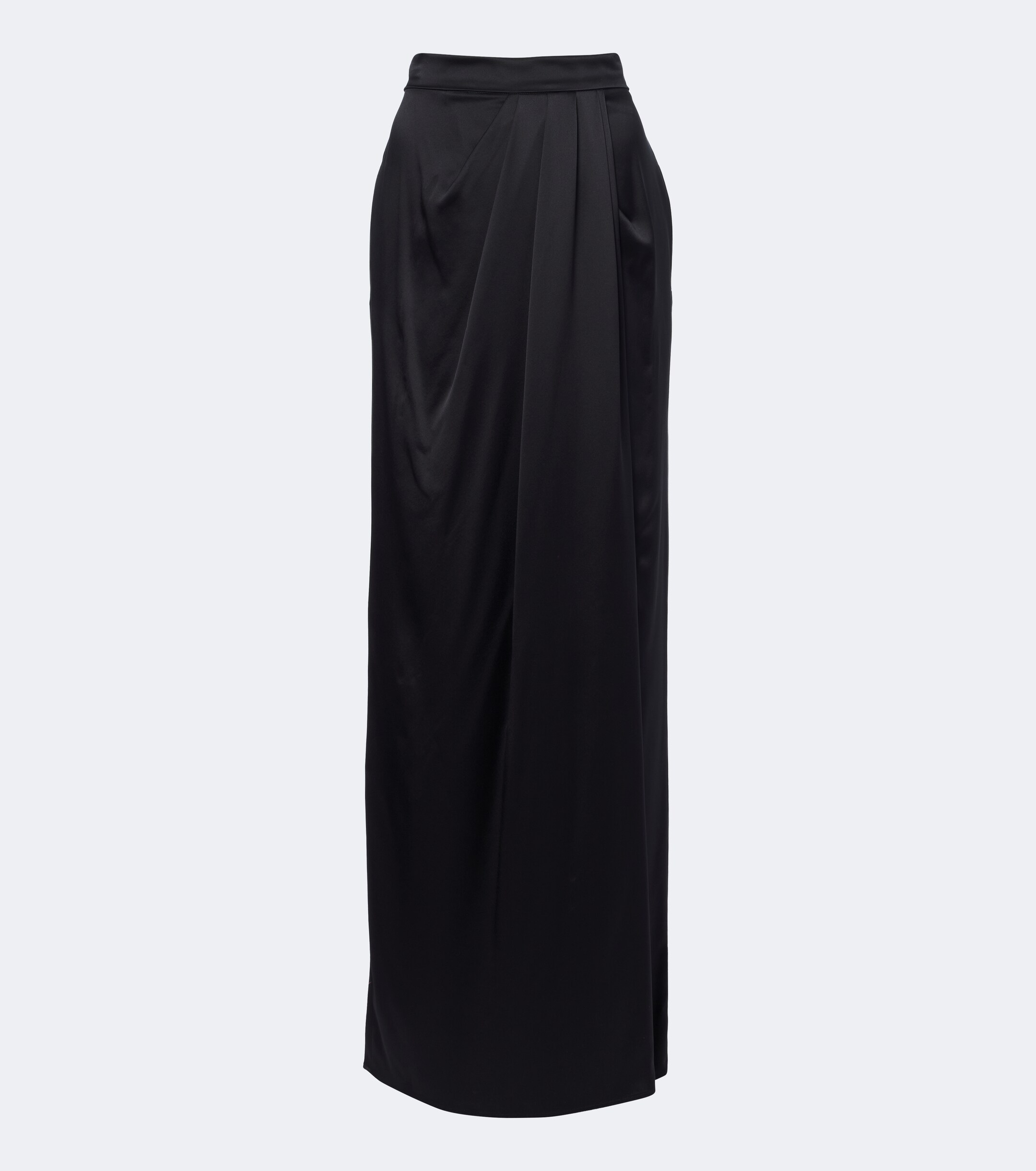 Max Mara Max Mara Draped silk maxi skirt