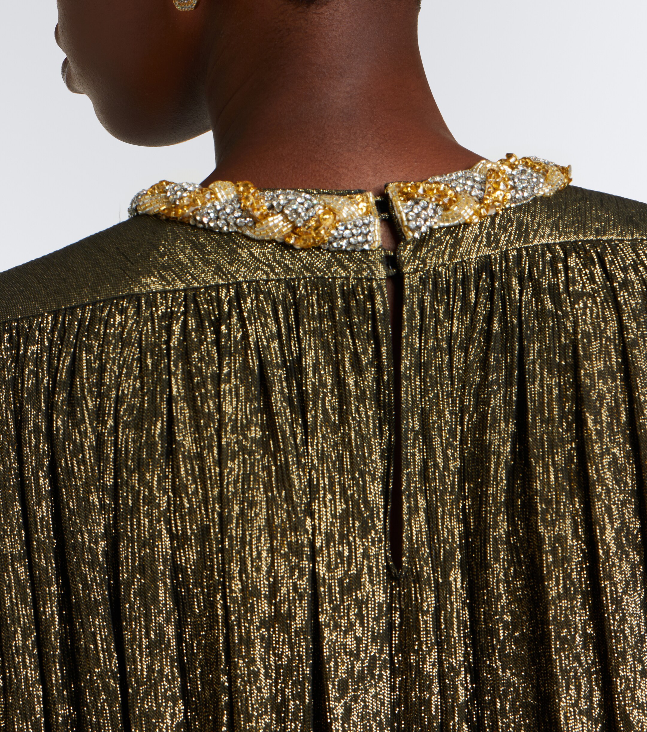 Valentino Garavani Valentino Garavani Embellished silk-blend gown