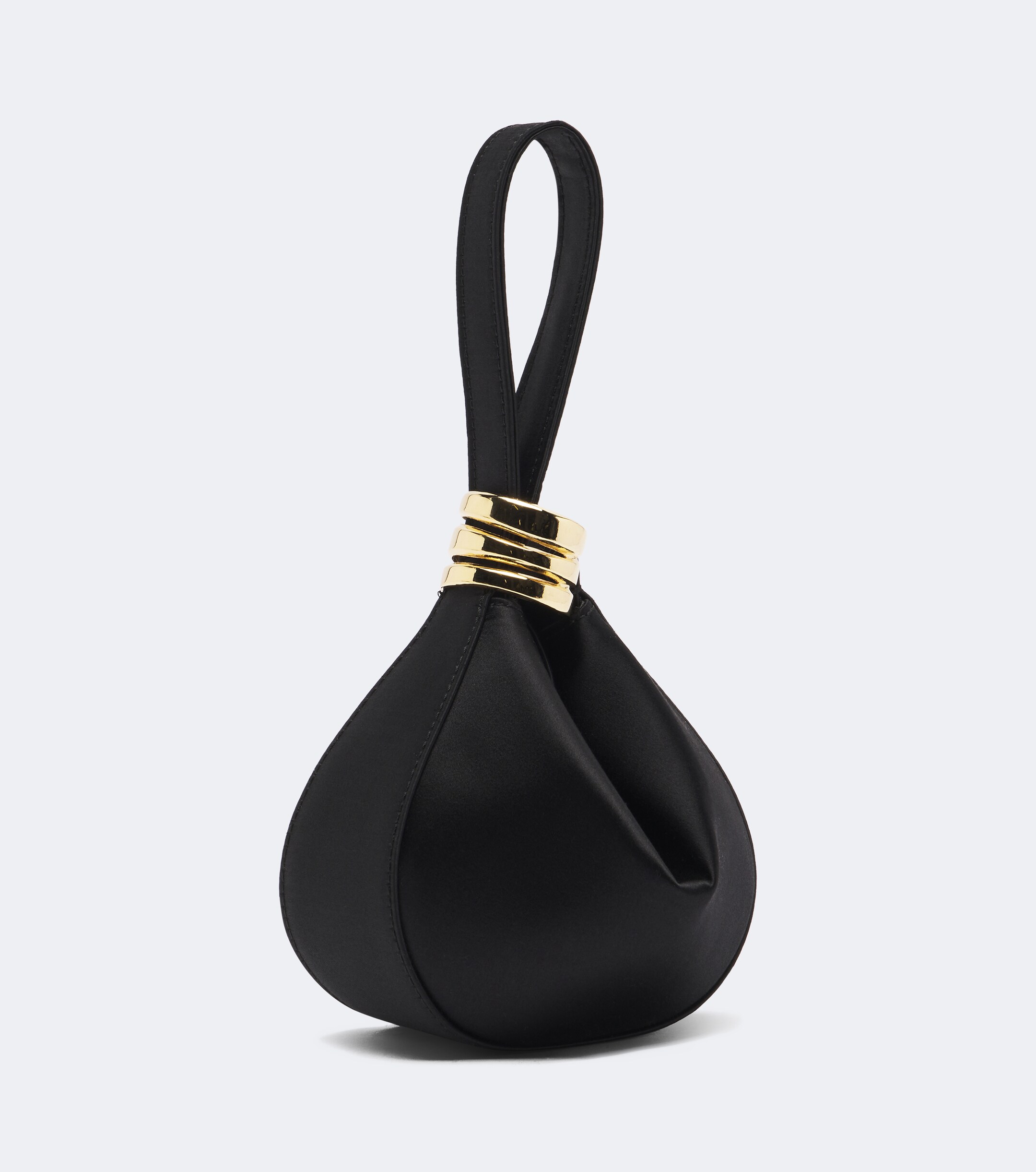 AMANU Amanu Zambia satin top-handle bag