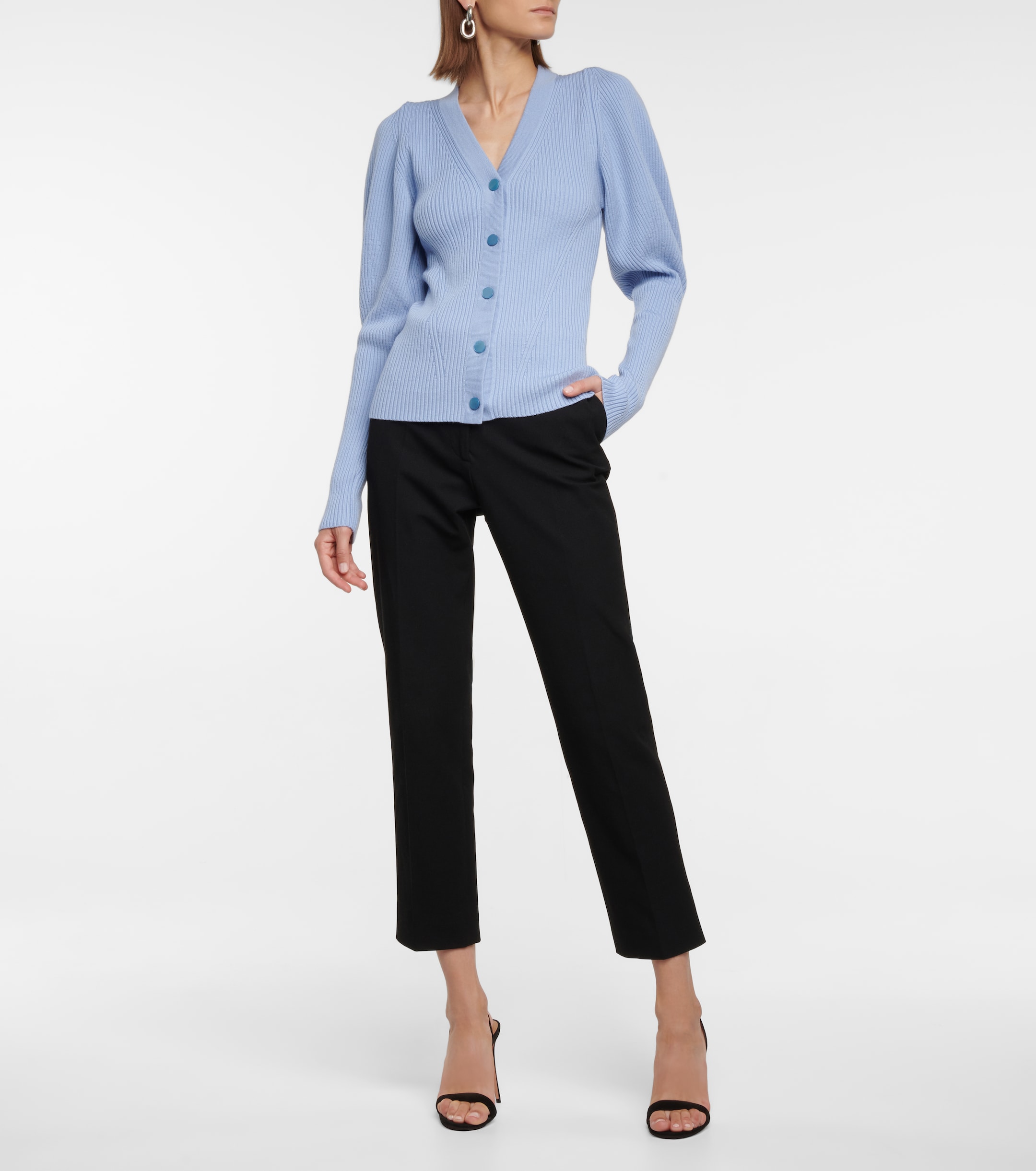 Safiyaa Indre wool-blend cardigan