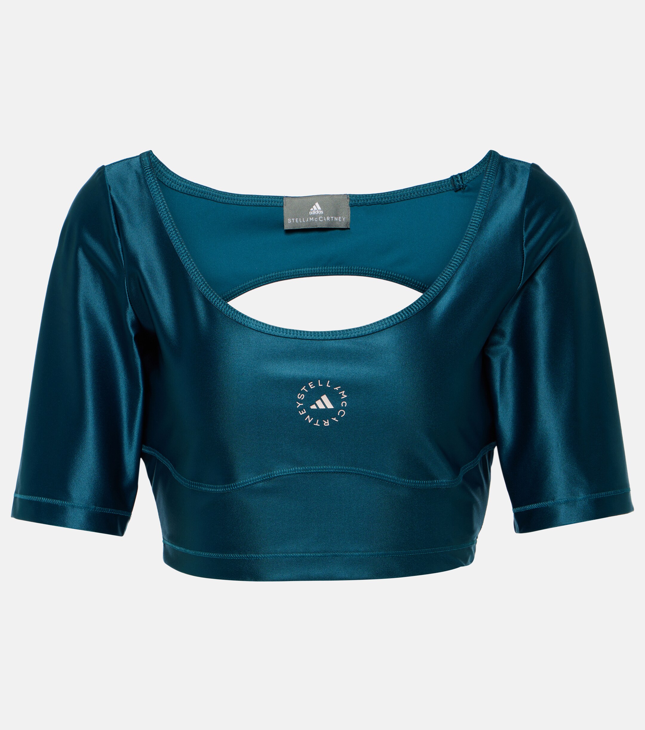 adidas by Stella McCartney Adidas by Stella McCartney Logo technical crop top