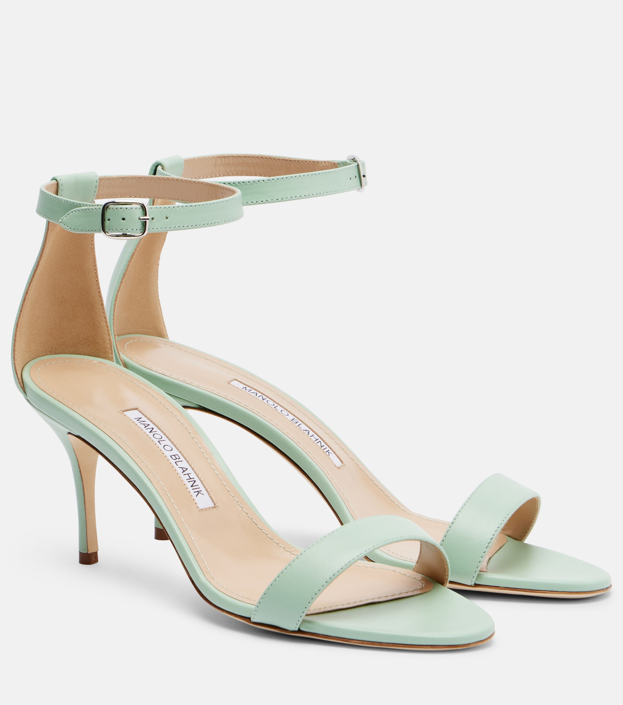 MANOLO BLAHNIK Manolo Blahnik Chaos leather sandals