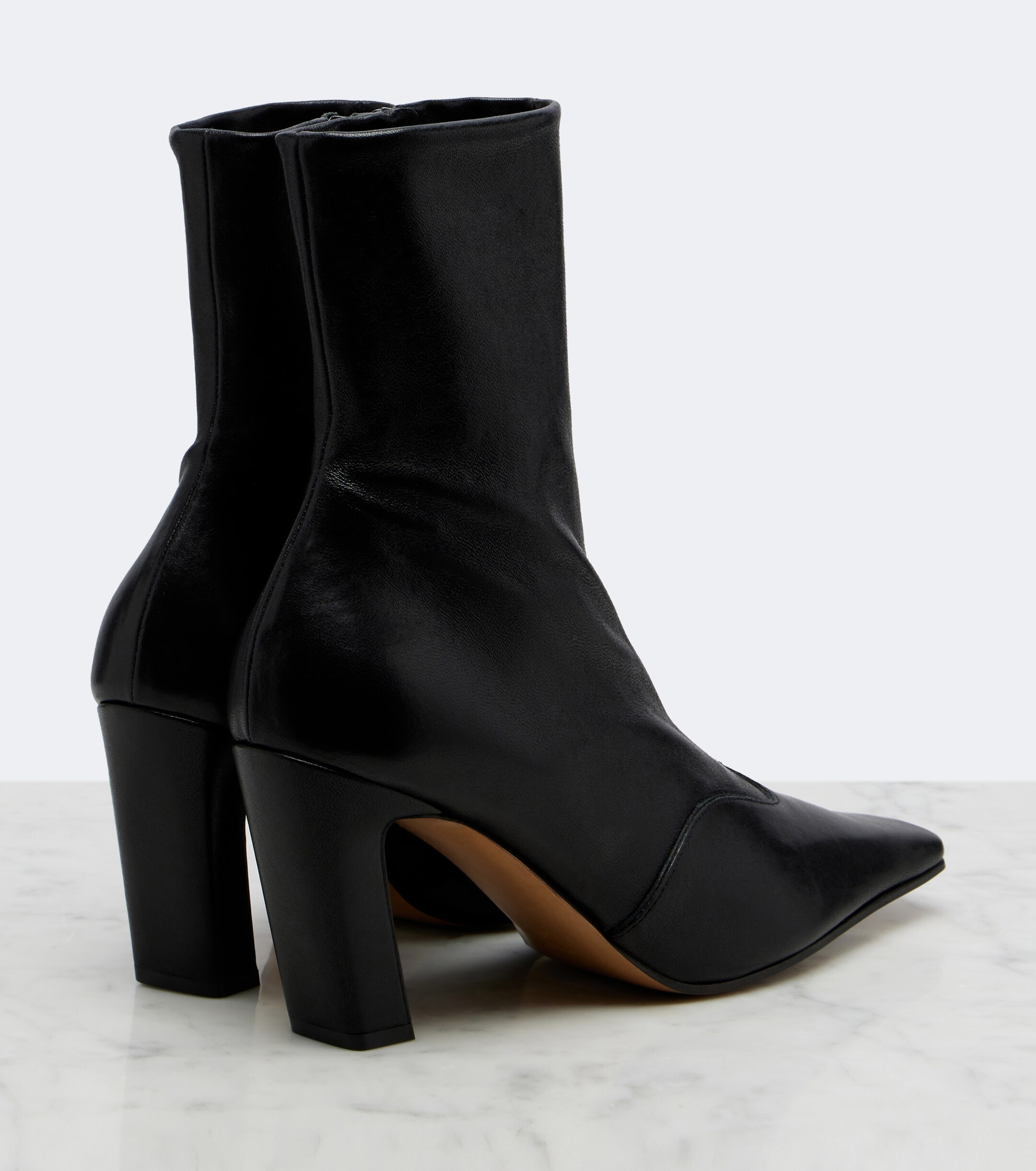 KHAITE Khaite Nevada leather ankle boots