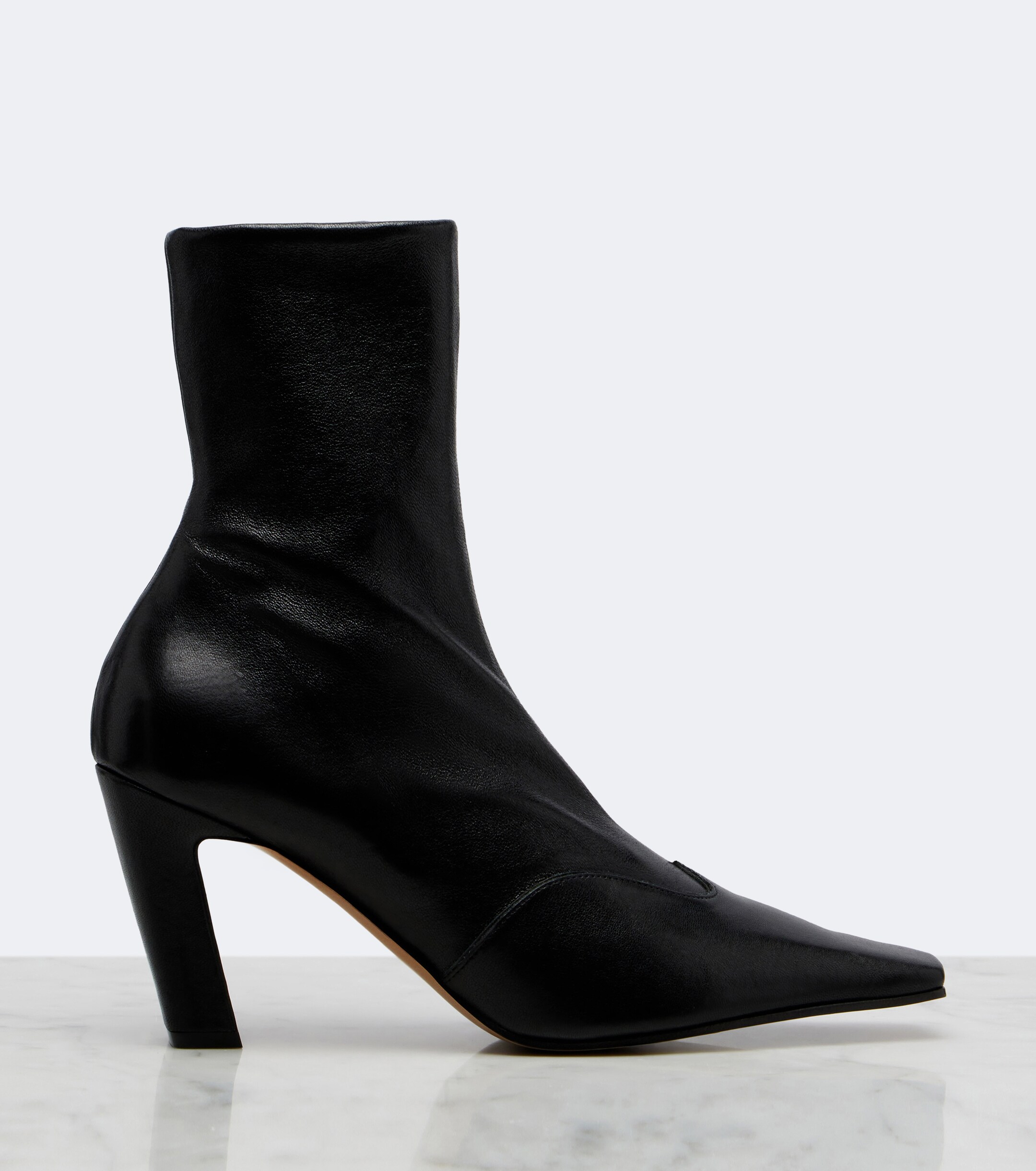 KHAITE Khaite Nevada leather ankle boots