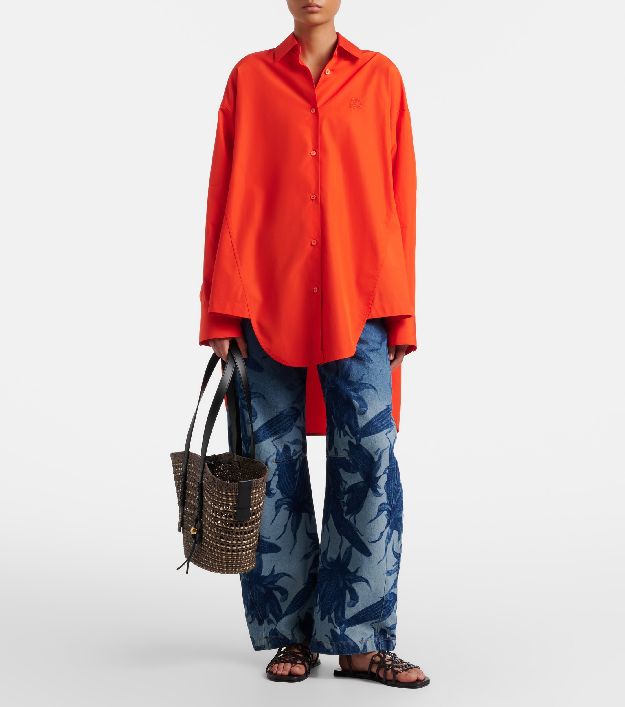 Loewe Paula's Ibiza Braid Medium basket bag