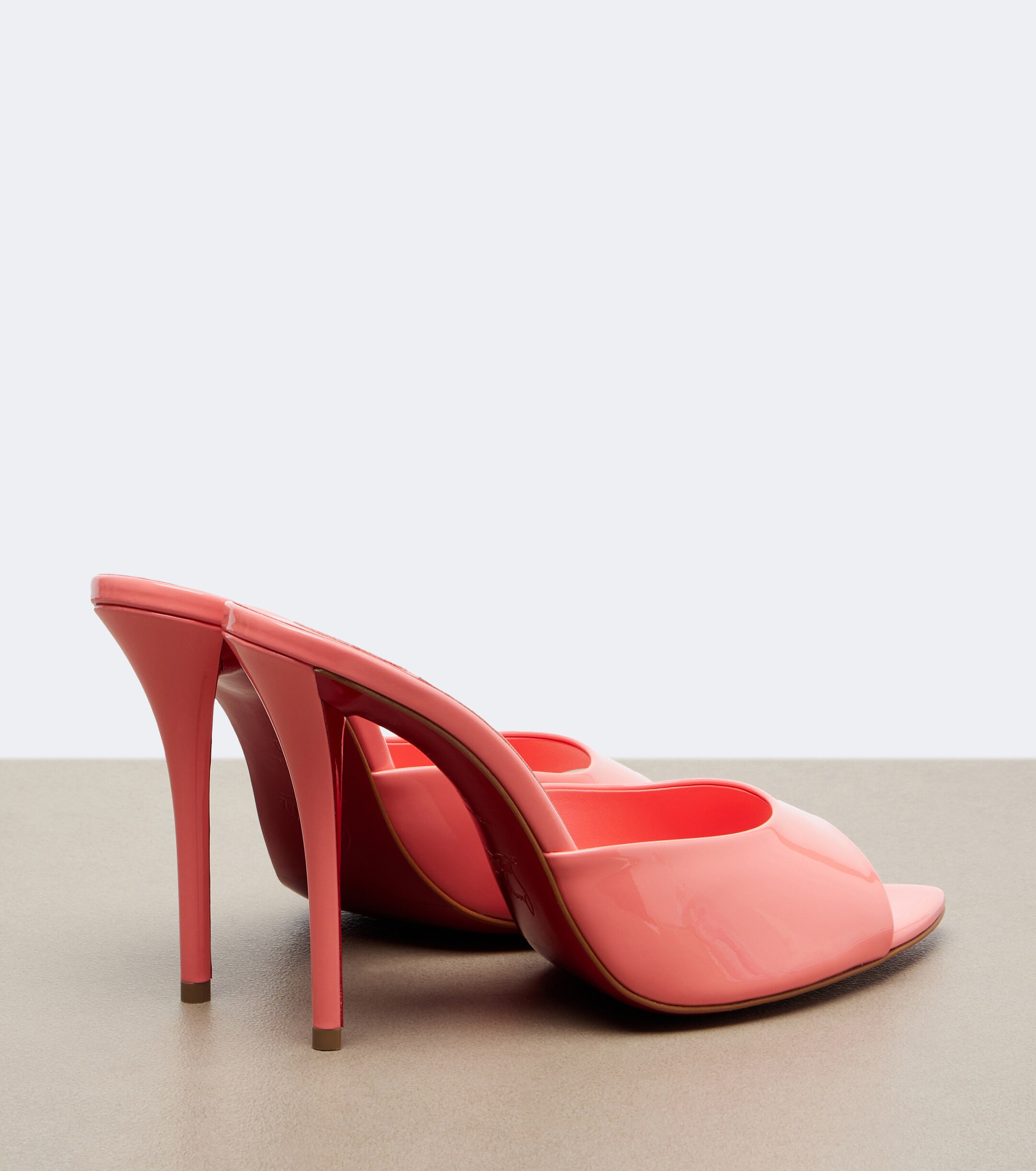 CHRISTIAN LOUBOUTIN Christian Louboutin Miss Z patent leather mules