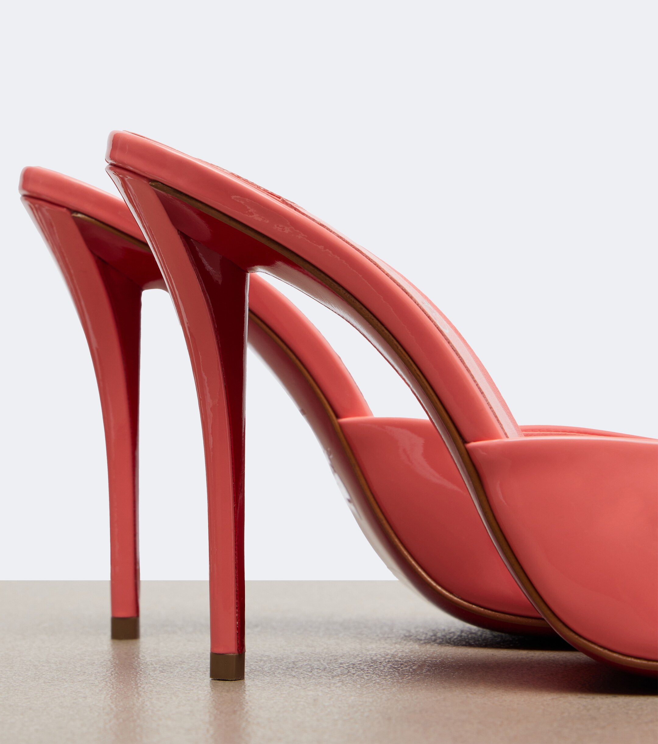 CHRISTIAN LOUBOUTIN Christian Louboutin Miss Z patent leather mules