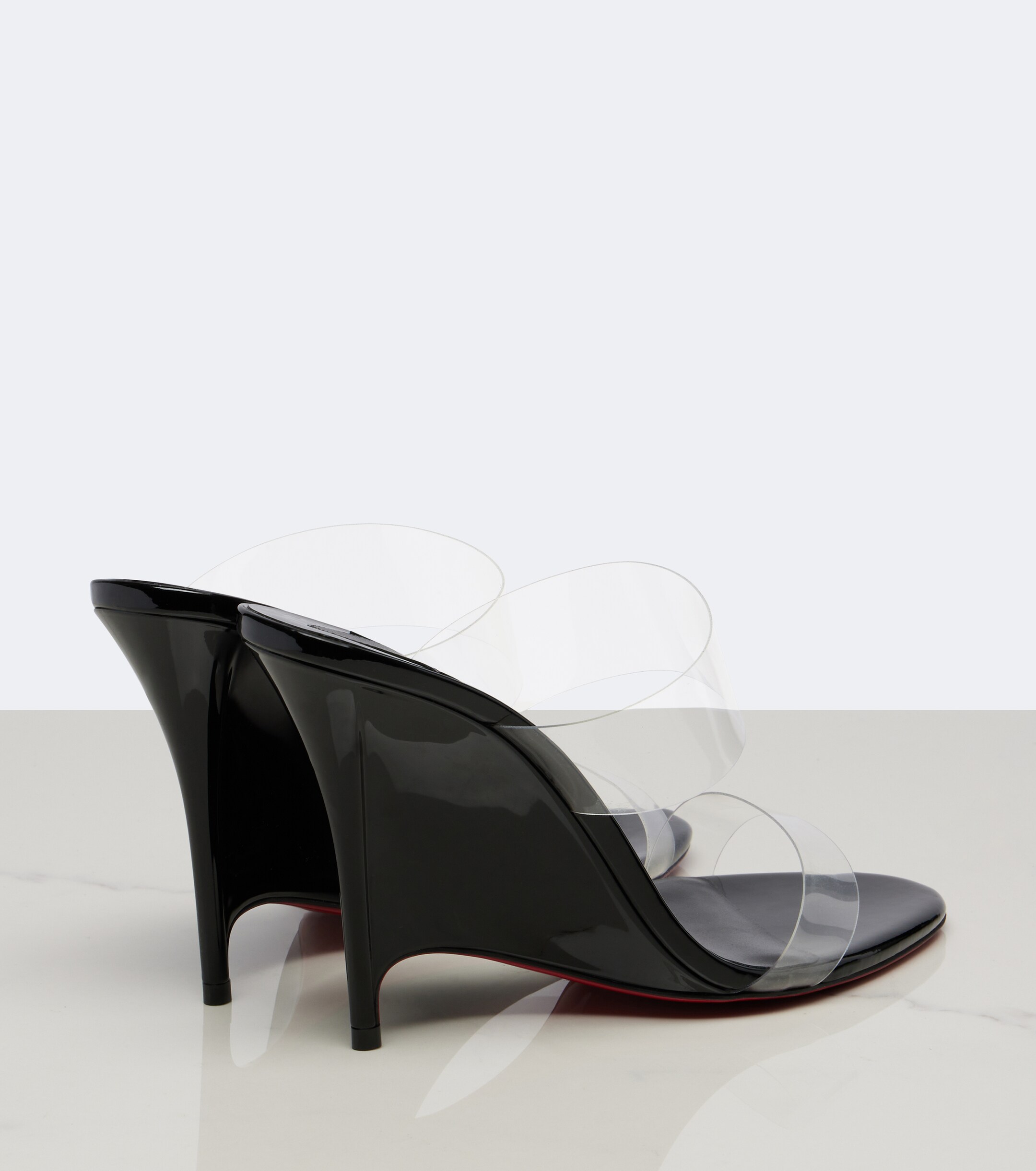 CHRISTIAN LOUBOUTIN Christian Louboutin Miss Z TPU wedge sandals