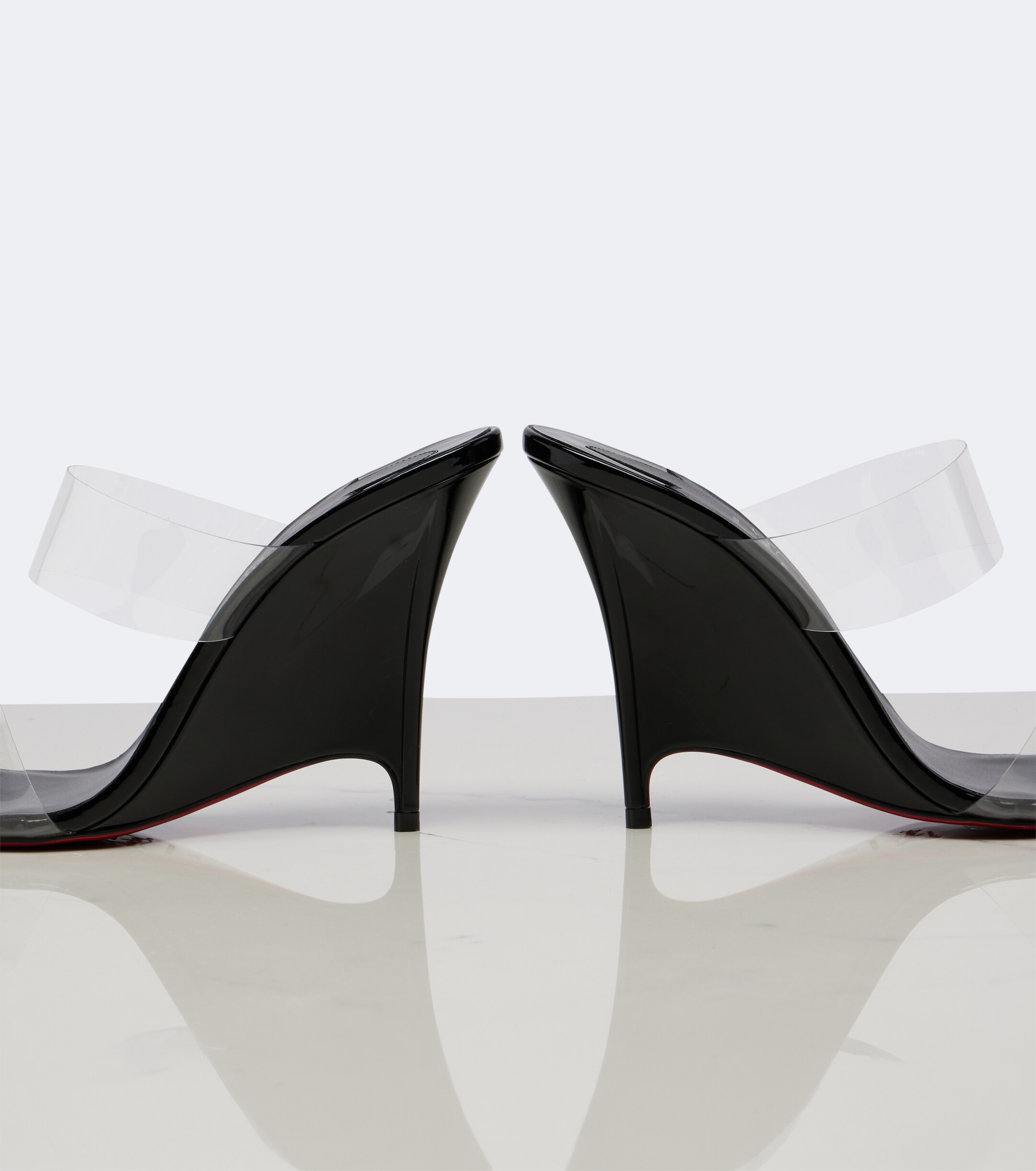 CHRISTIAN LOUBOUTIN Christian Louboutin Miss Z TPU wedge sandals