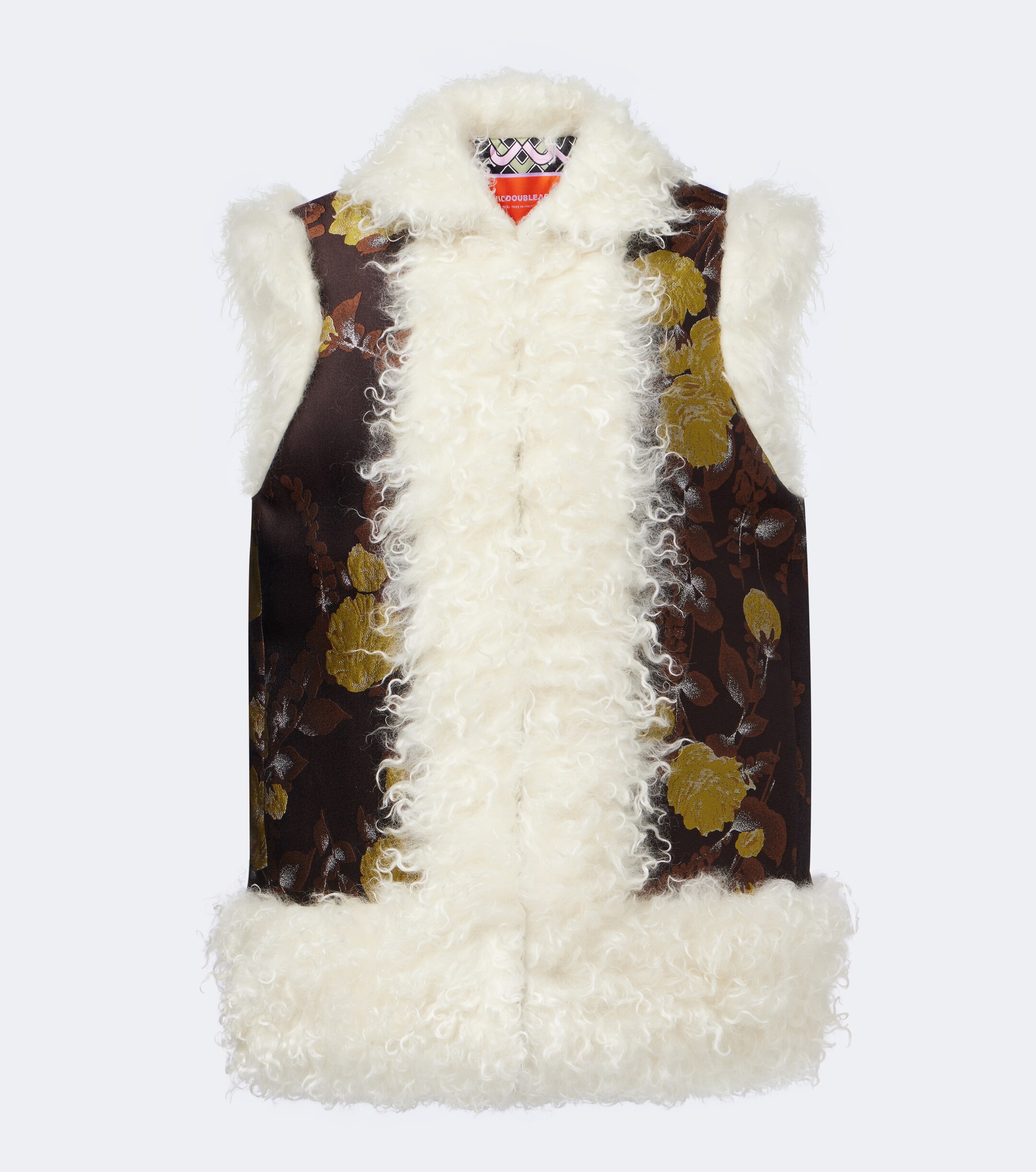 La DoubleJ La DoubleJ Floral jacquard mohair vest