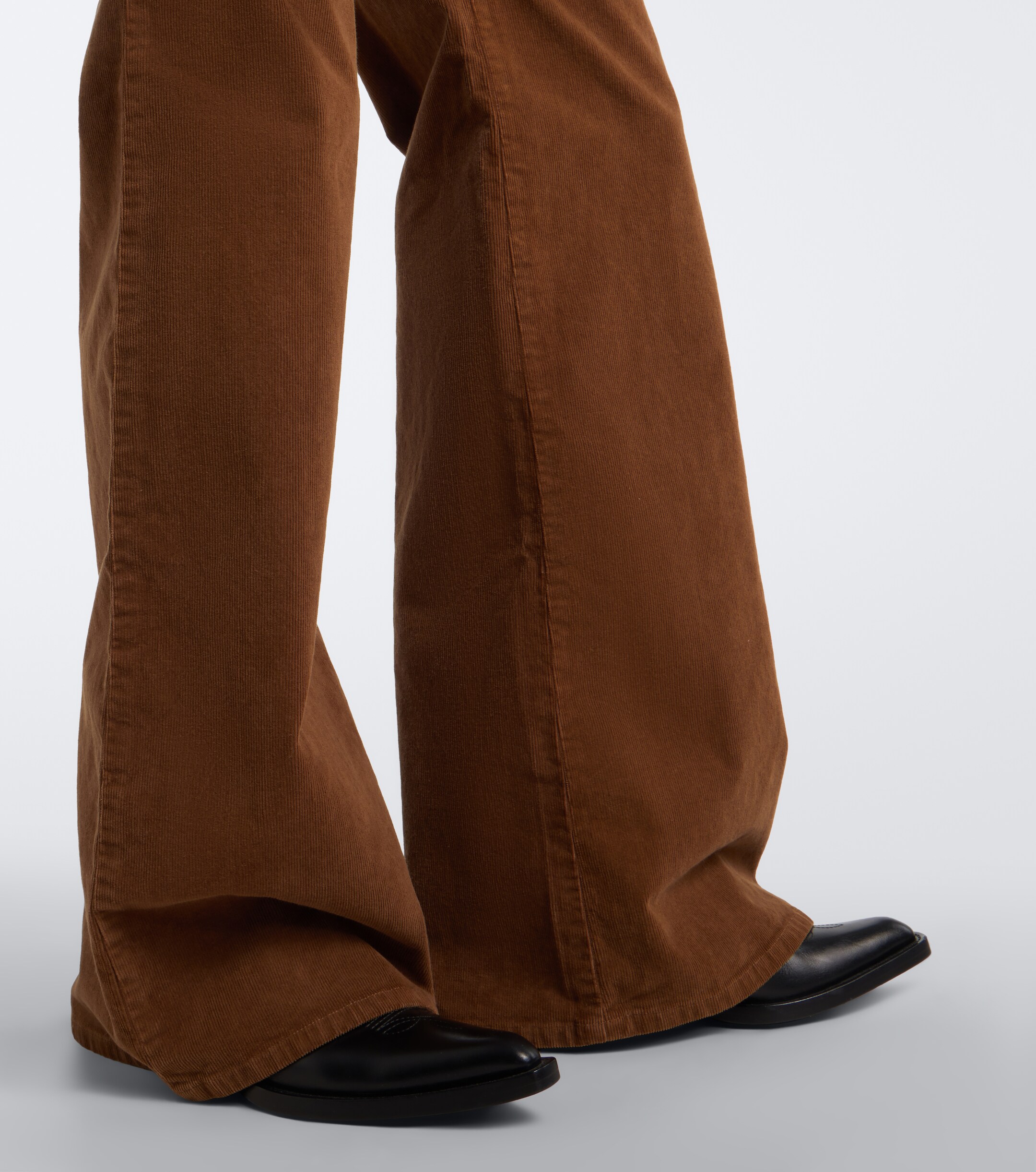 Nili Lotan Nili Lotan Florence cotton-blend corduroy wide-leg pants