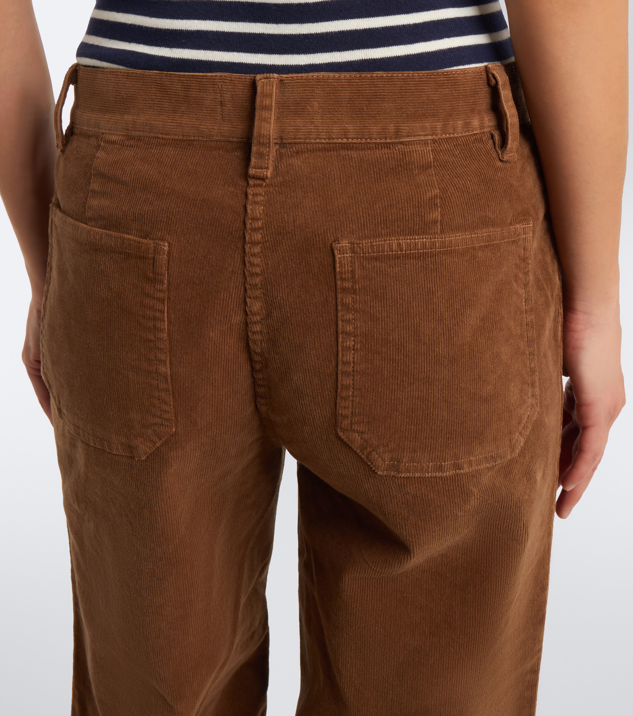 Nili Lotan Nili Lotan Florence cotton-blend corduroy wide-leg pants