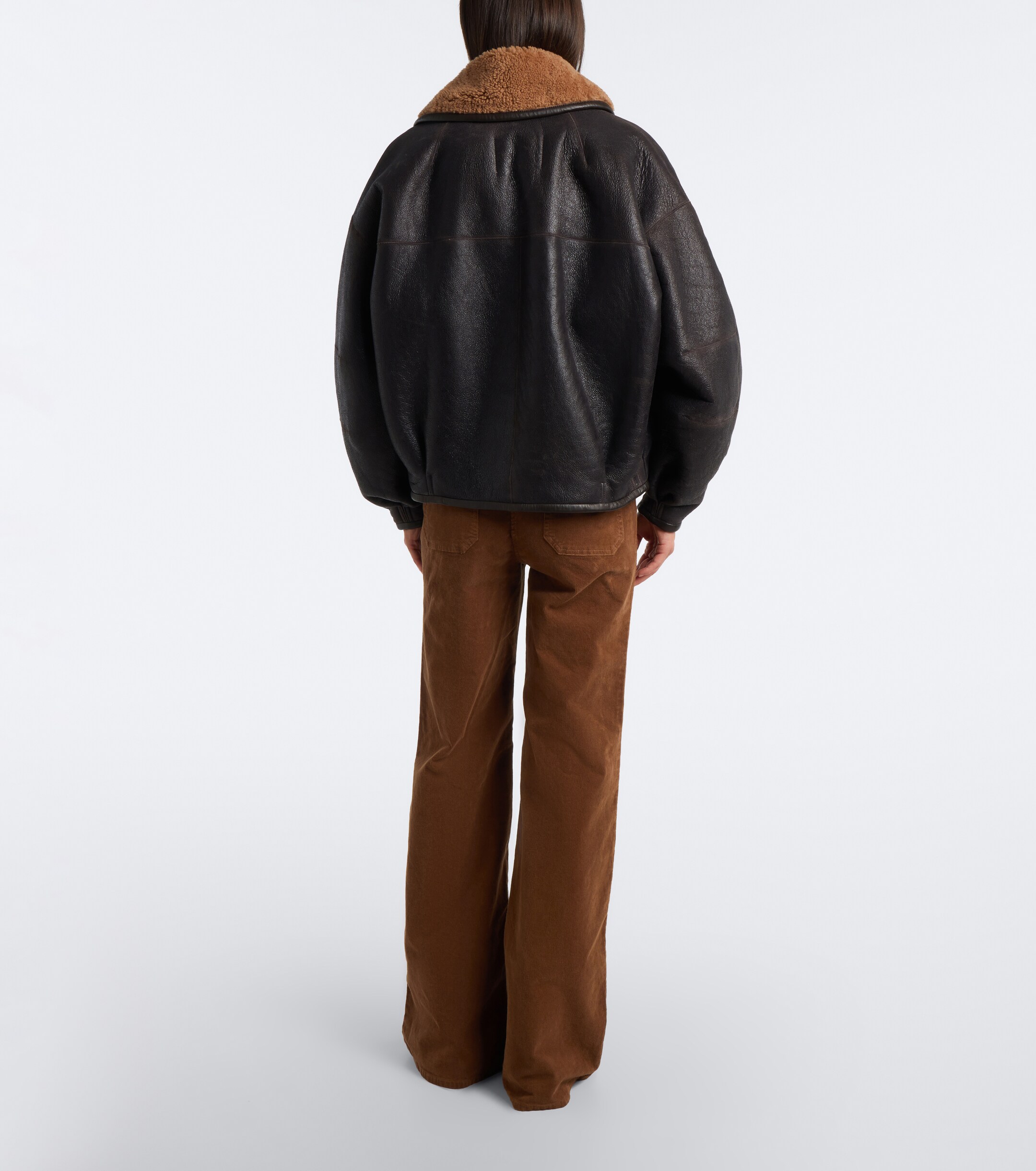 Nili Lotan Nili Lotan Florence cotton-blend corduroy wide-leg pants