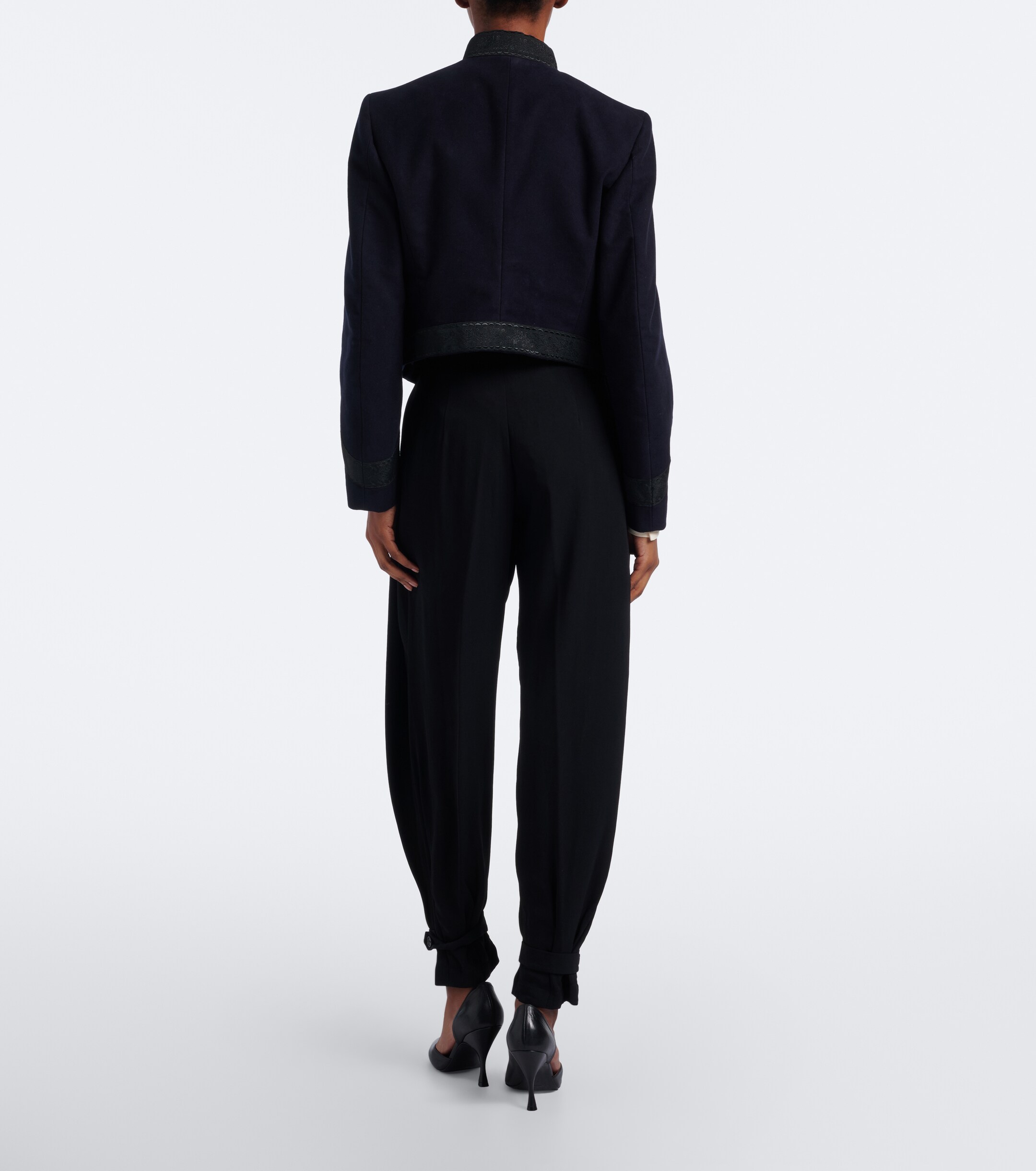 Polo Ralph Lauren Polo Ralph Lauren Pleated crêpe balloon pants
