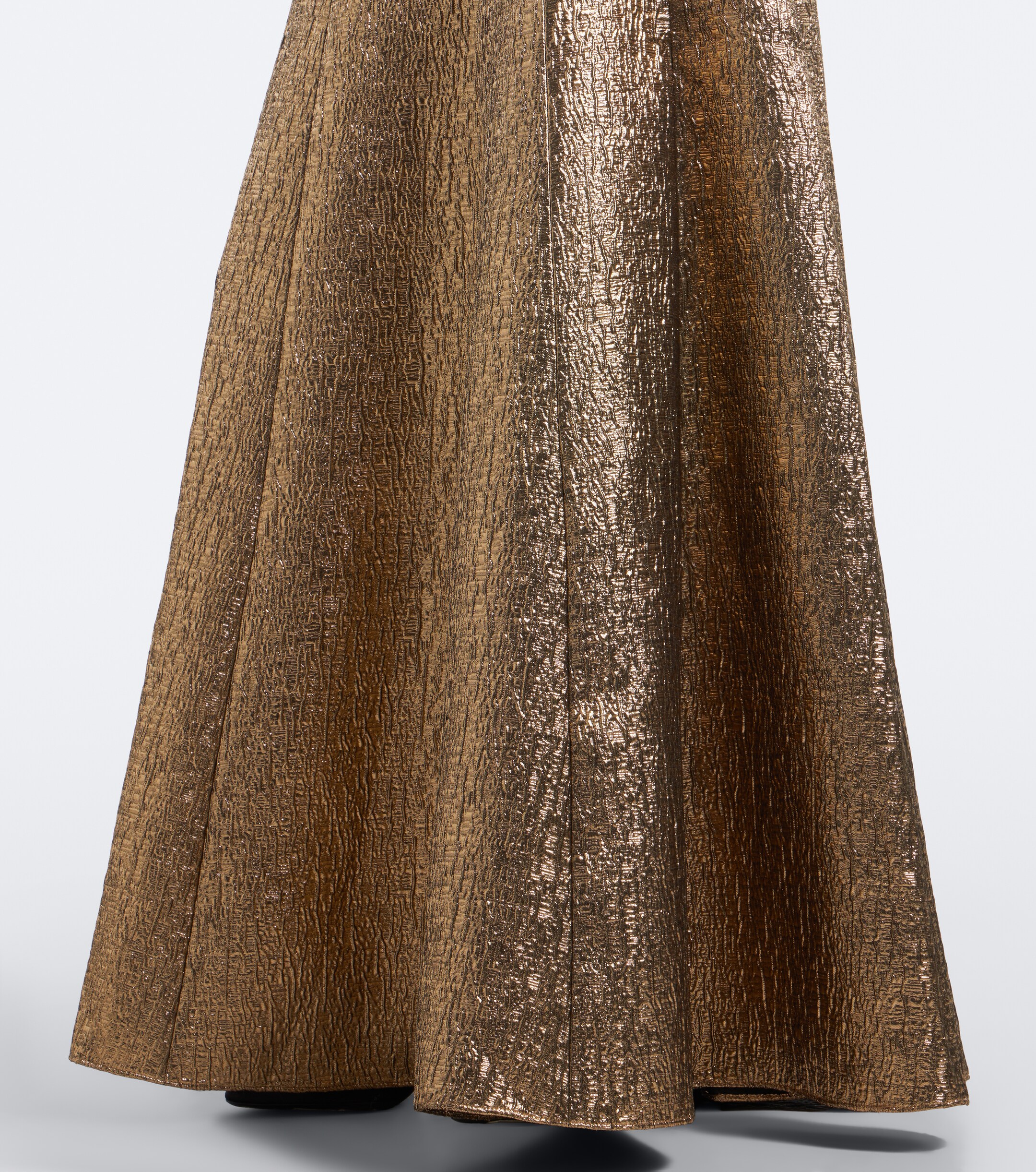 Roland Mouret Roland Mouret Embellished lamé jacquard gown
