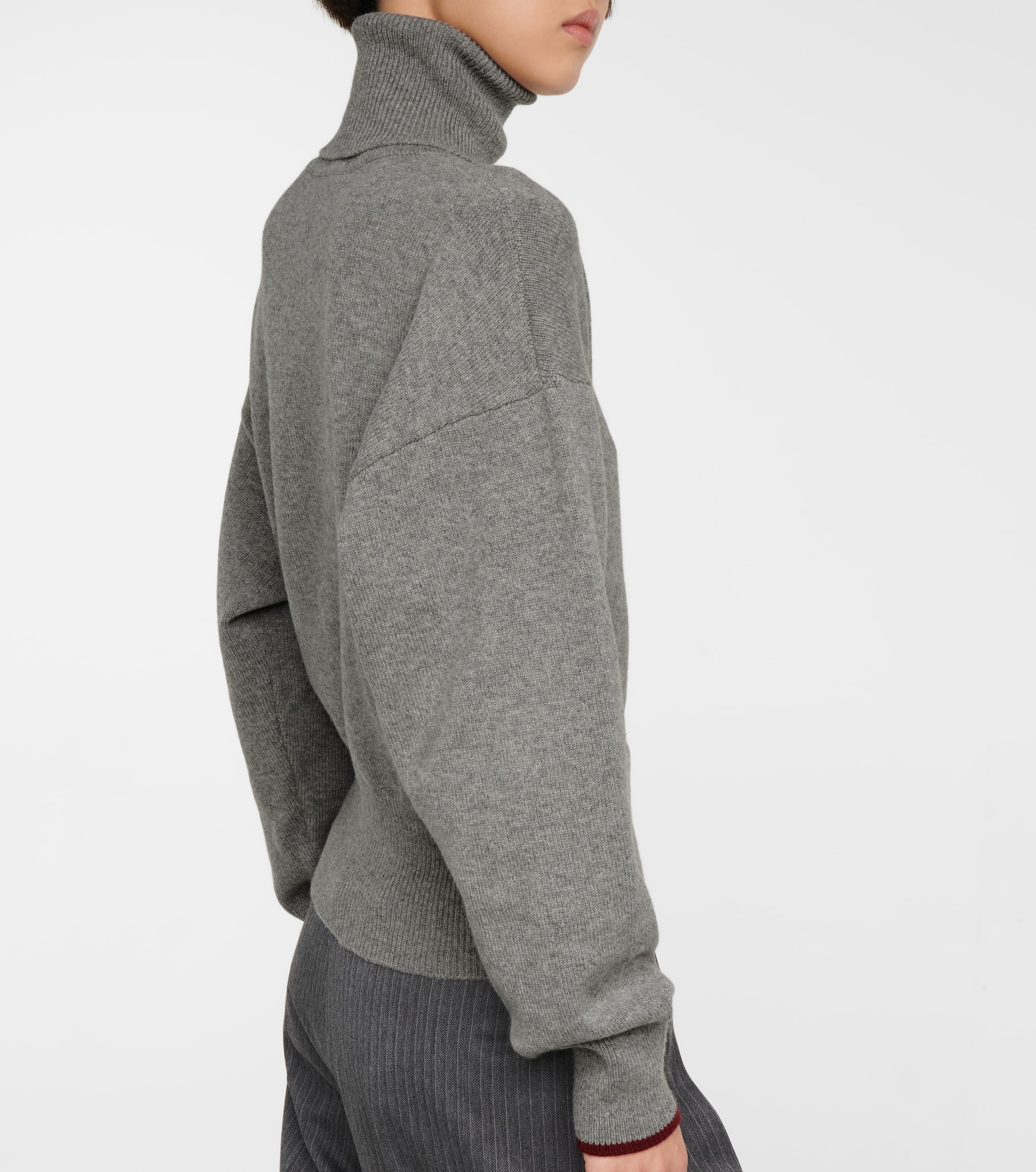 Victoria Beckham Cutout cashmere-blend knit sweater
