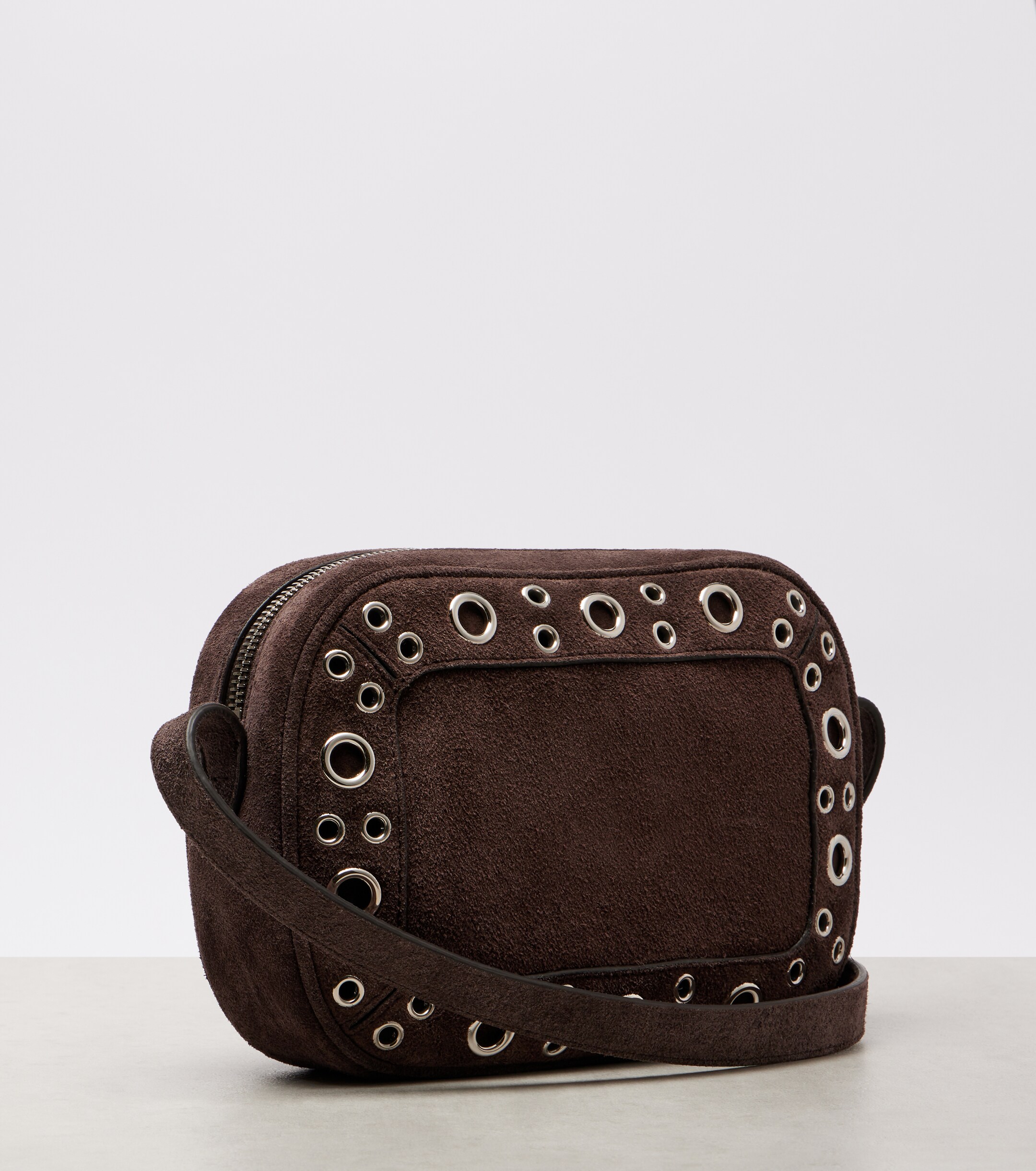Valentino Garavani Nellcôte Small suede crossbody bag thumbnail