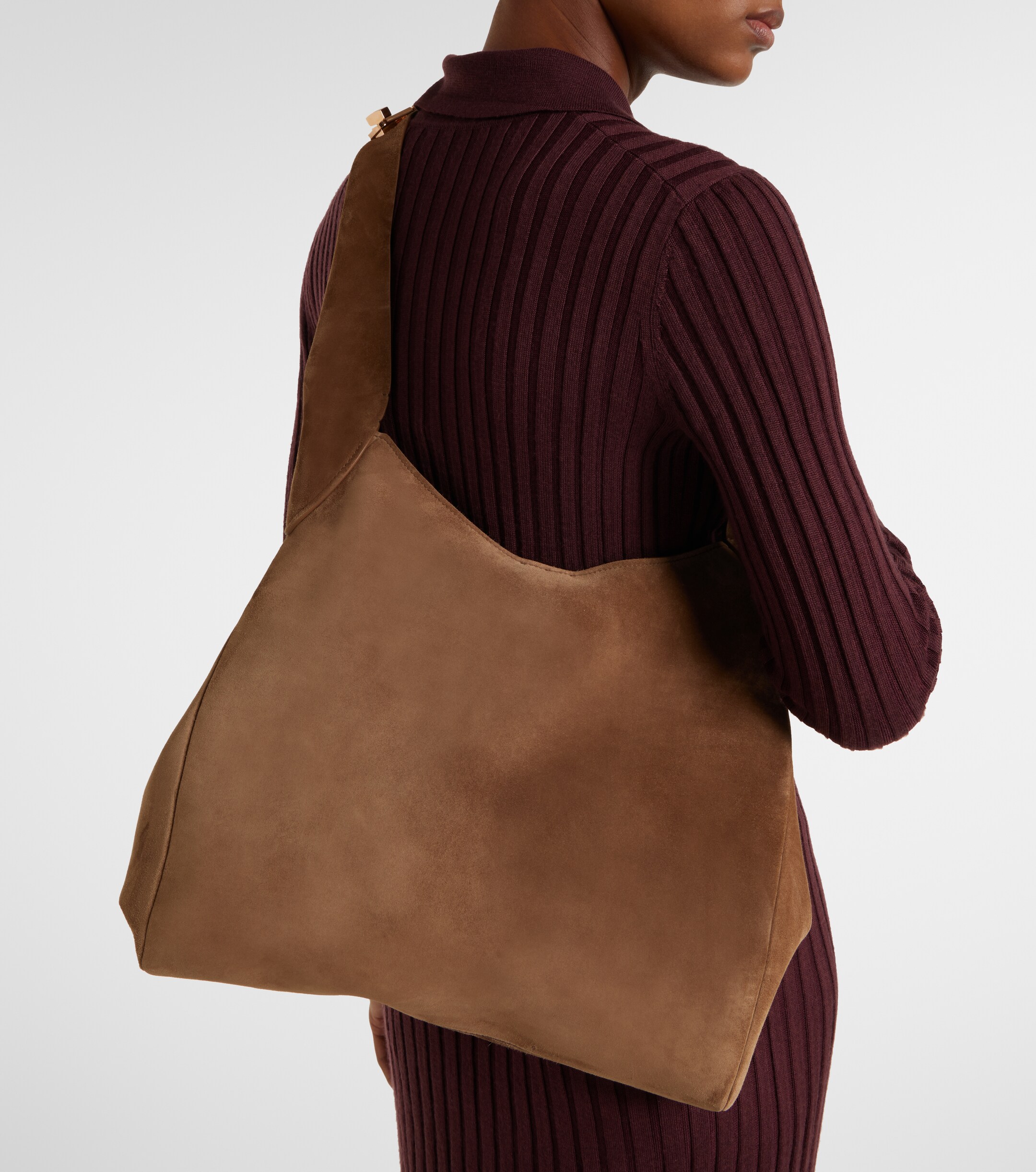 Gabriela Hearst Small suede tote bag