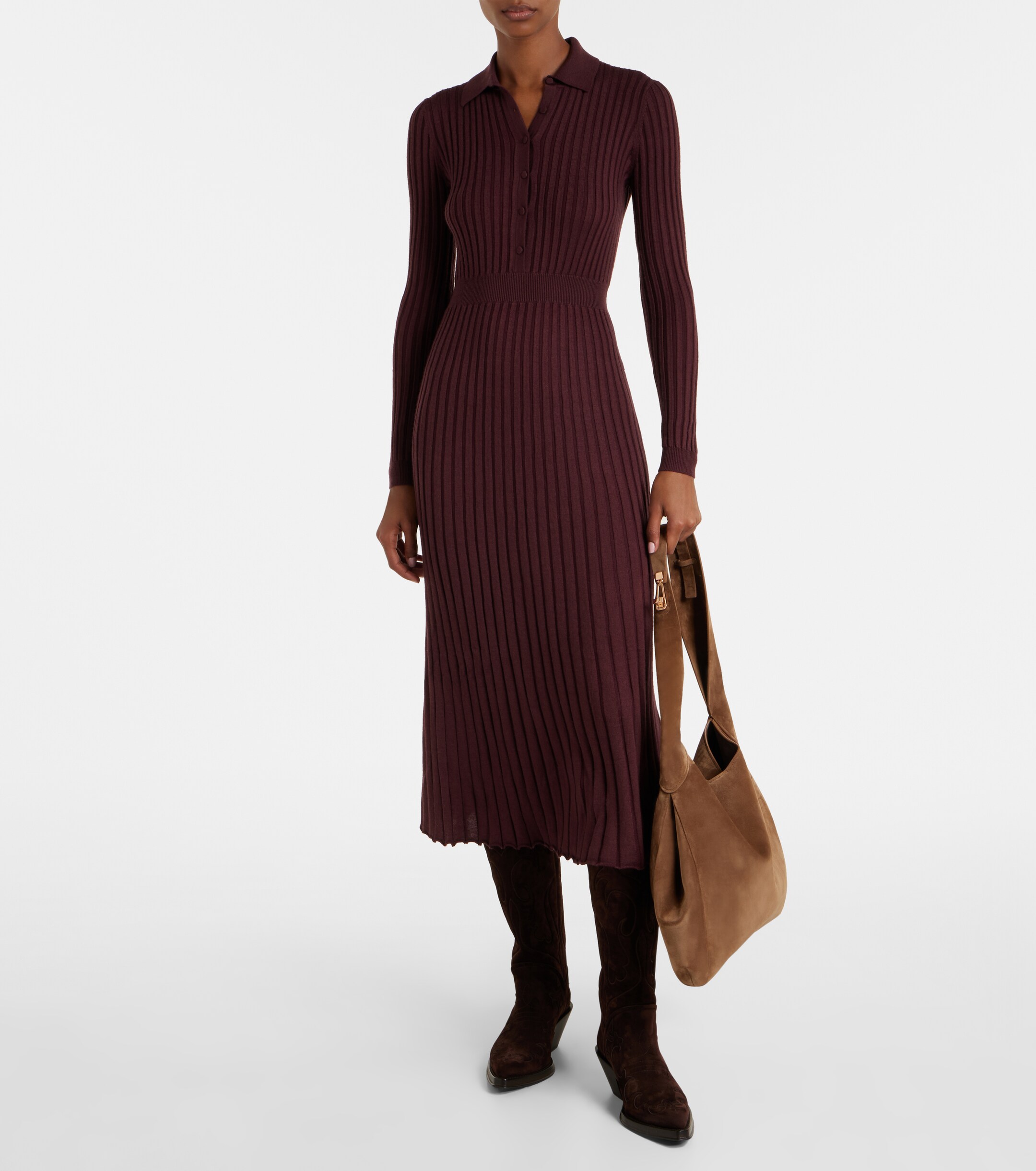 Gabriela Hearst Small suede tote bag