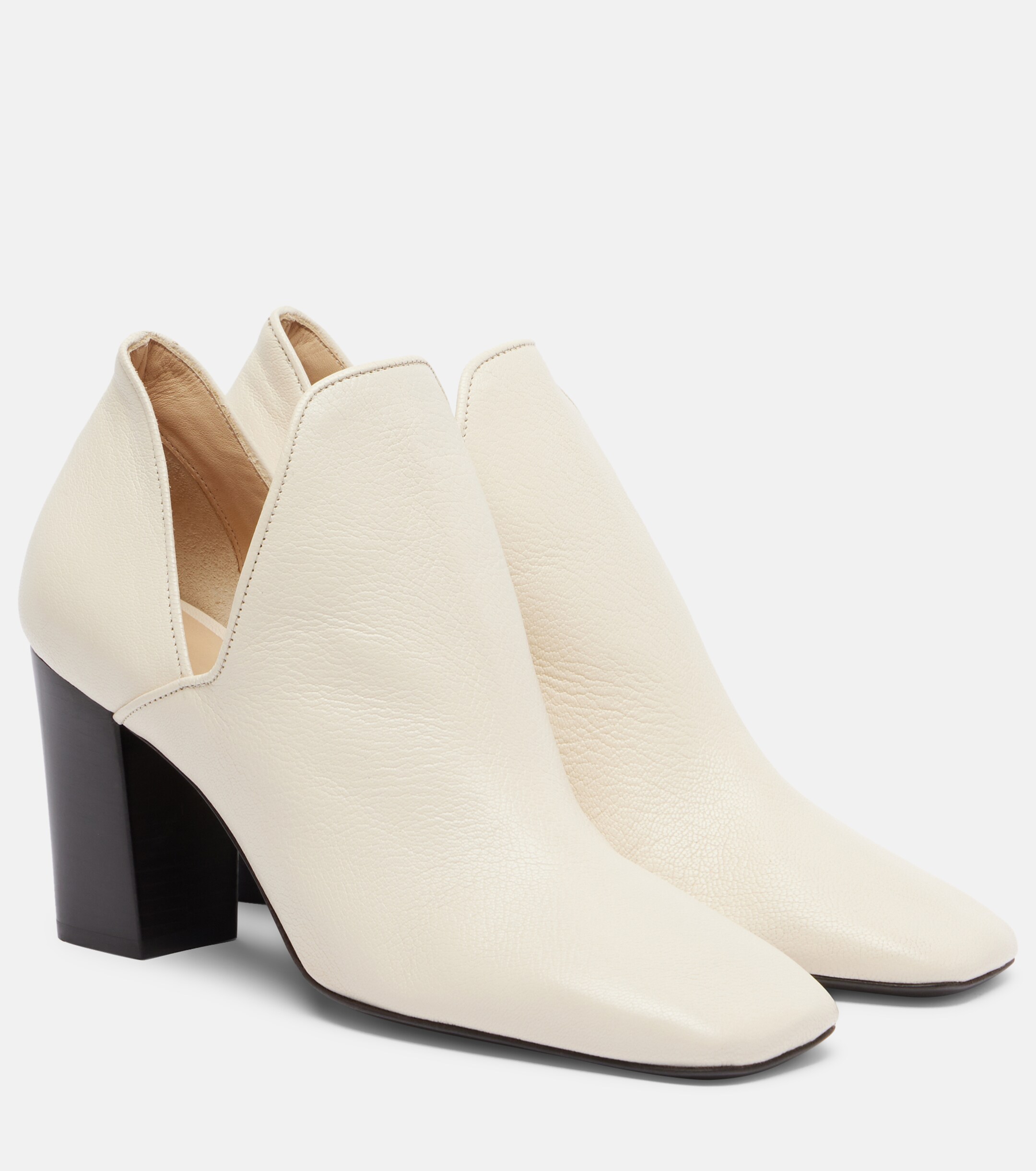 Lemaire - D'Orsay 80 leather pumps | Plush