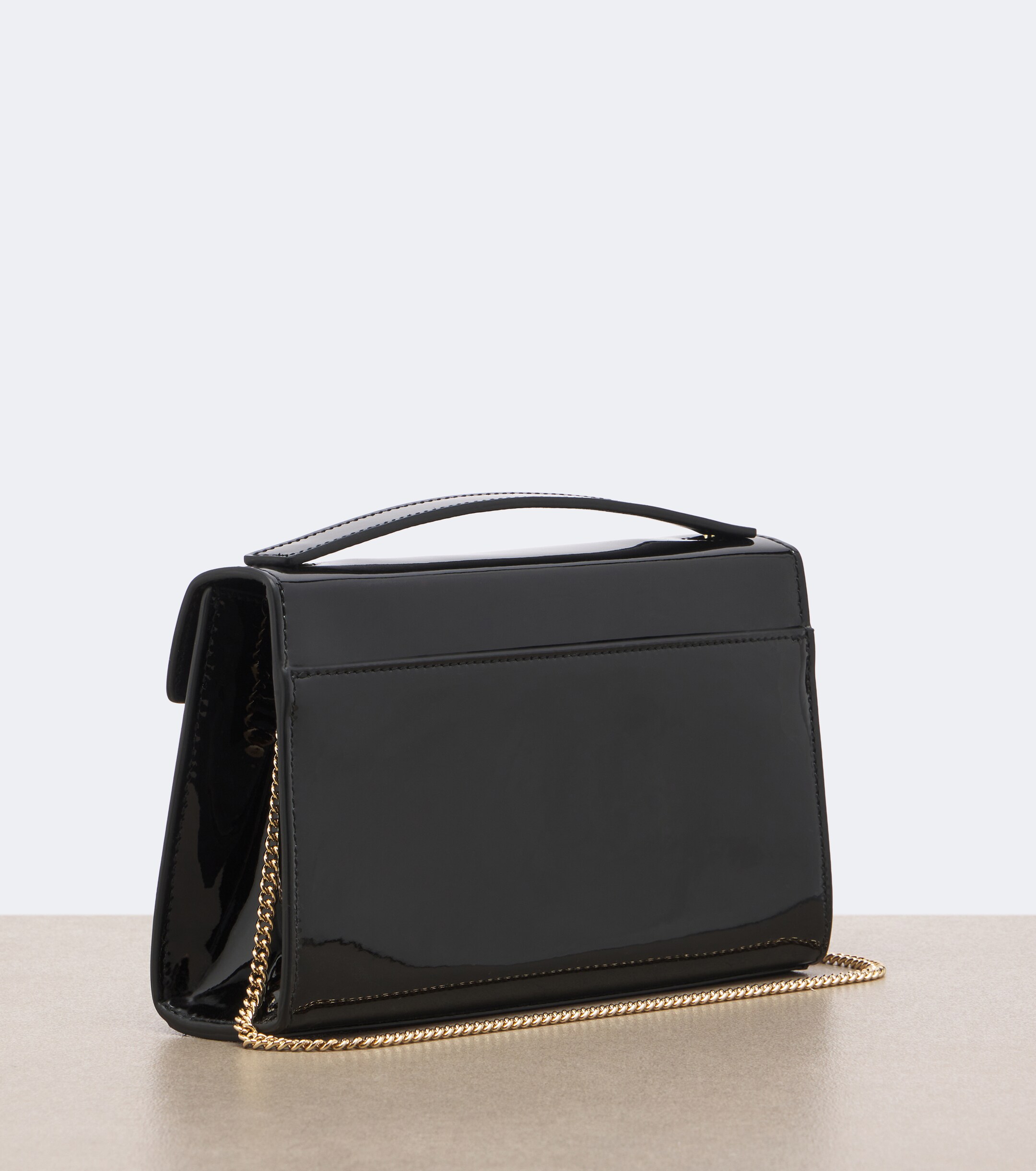 AQUAZZURA Aquazzura Alex patent leather top-handle bag