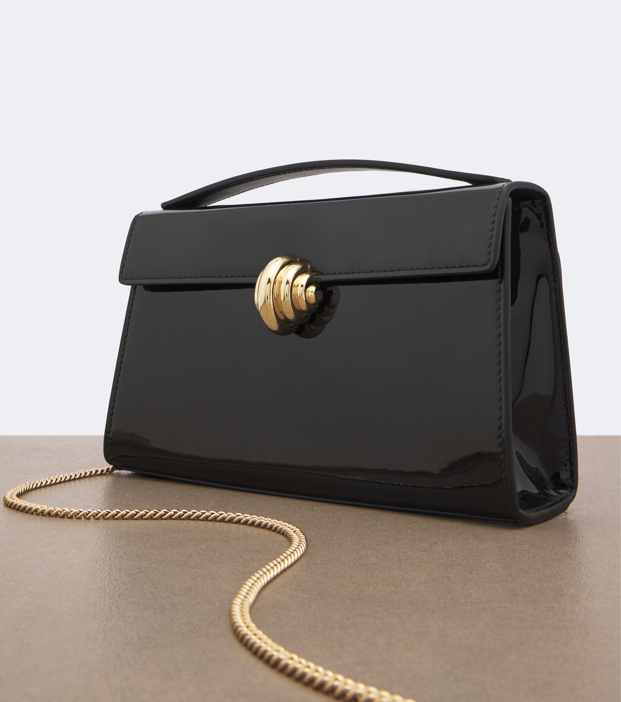 AQUAZZURA Aquazzura Alex patent leather top-handle bag