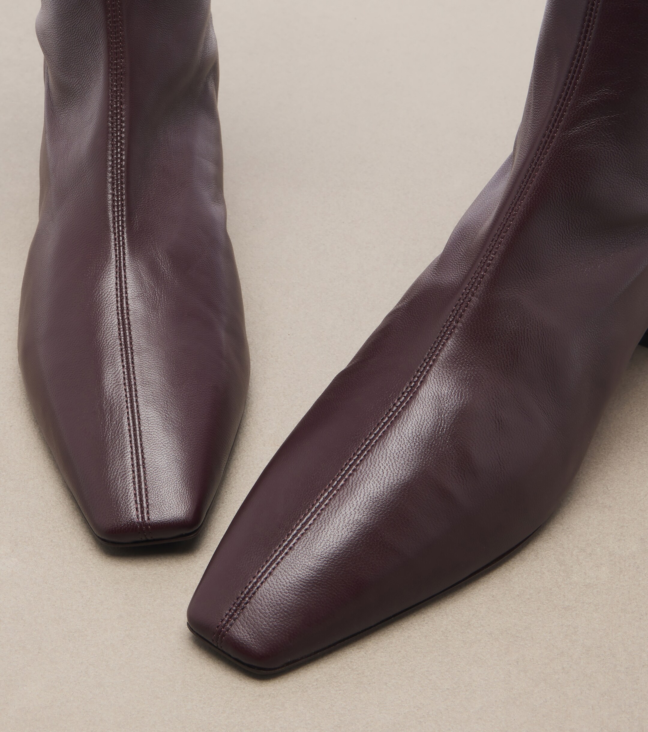 AQUAZZURA Aquazzura Saint Honoré leather knee-high boots