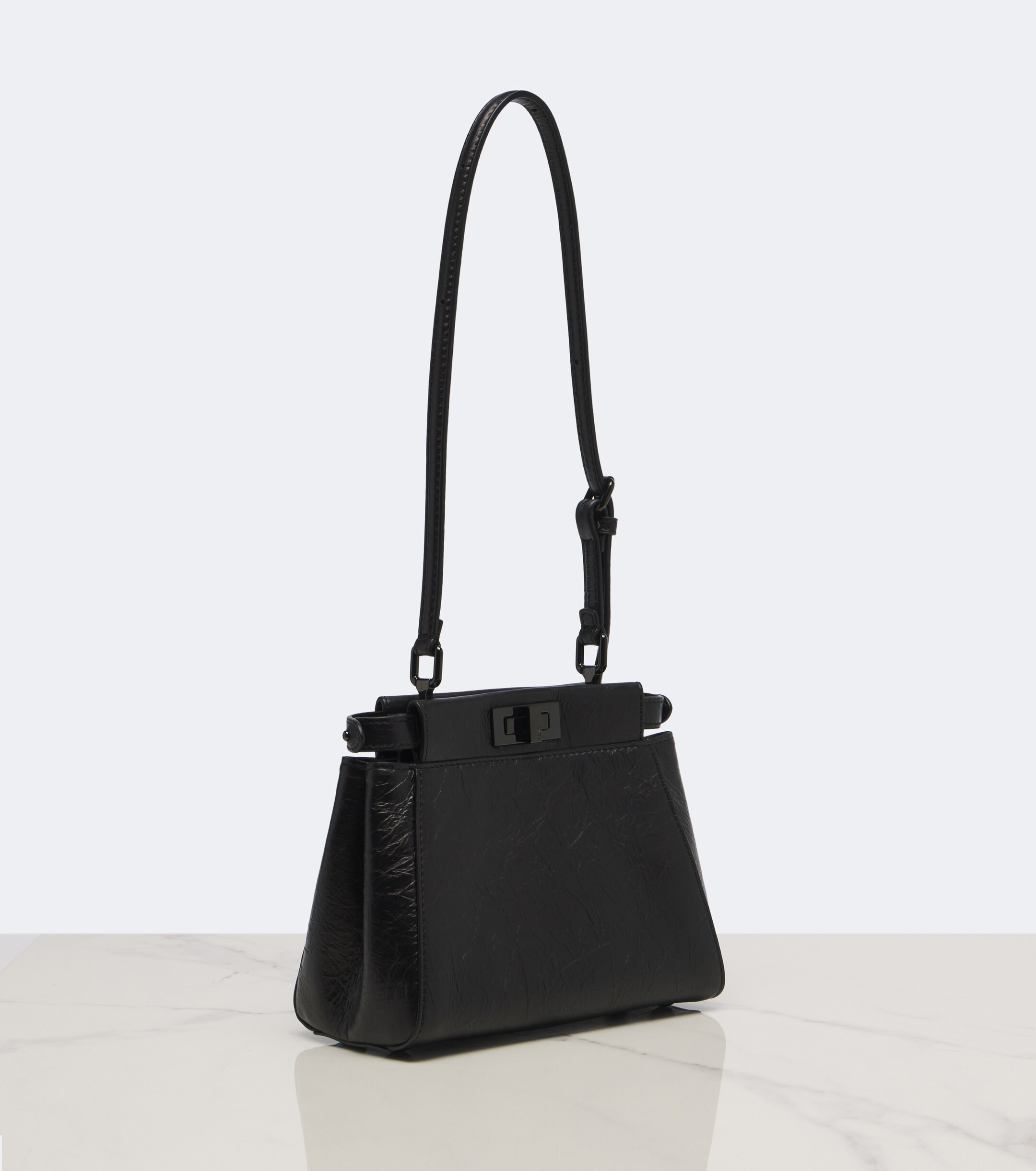 Fendi Peekaboo® Mini leather tote bag